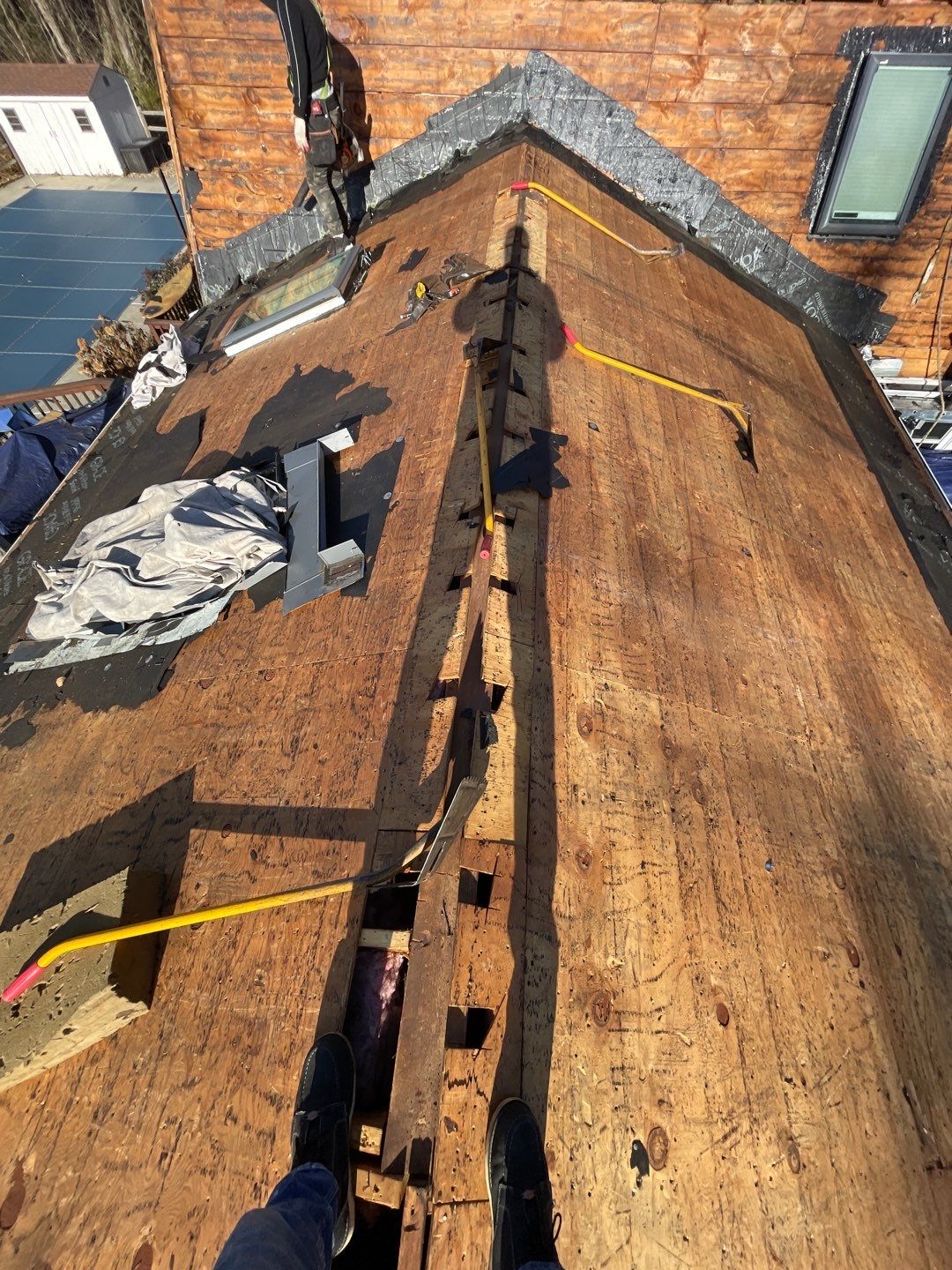Residential Roofing Installation using GAF Timberline HDZ by Sensible Home Solutions
