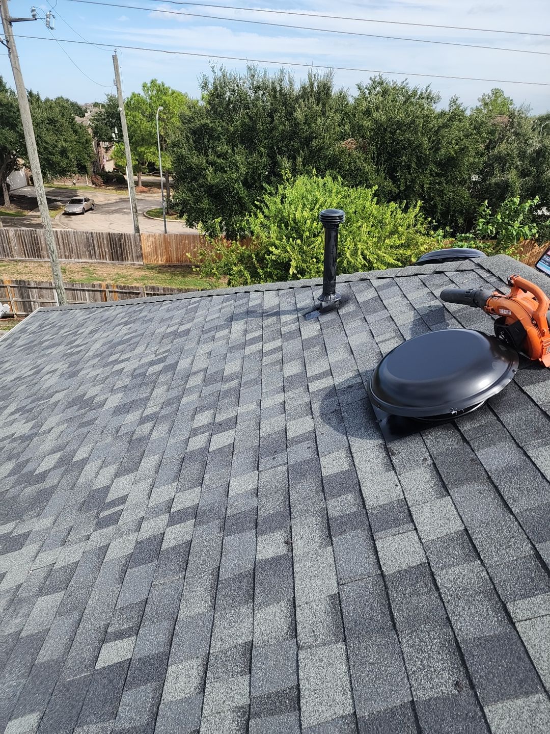 Residential Roofing Installation using Owen's Corning Duration (Lifetime) Shingles by Roof Repair Company