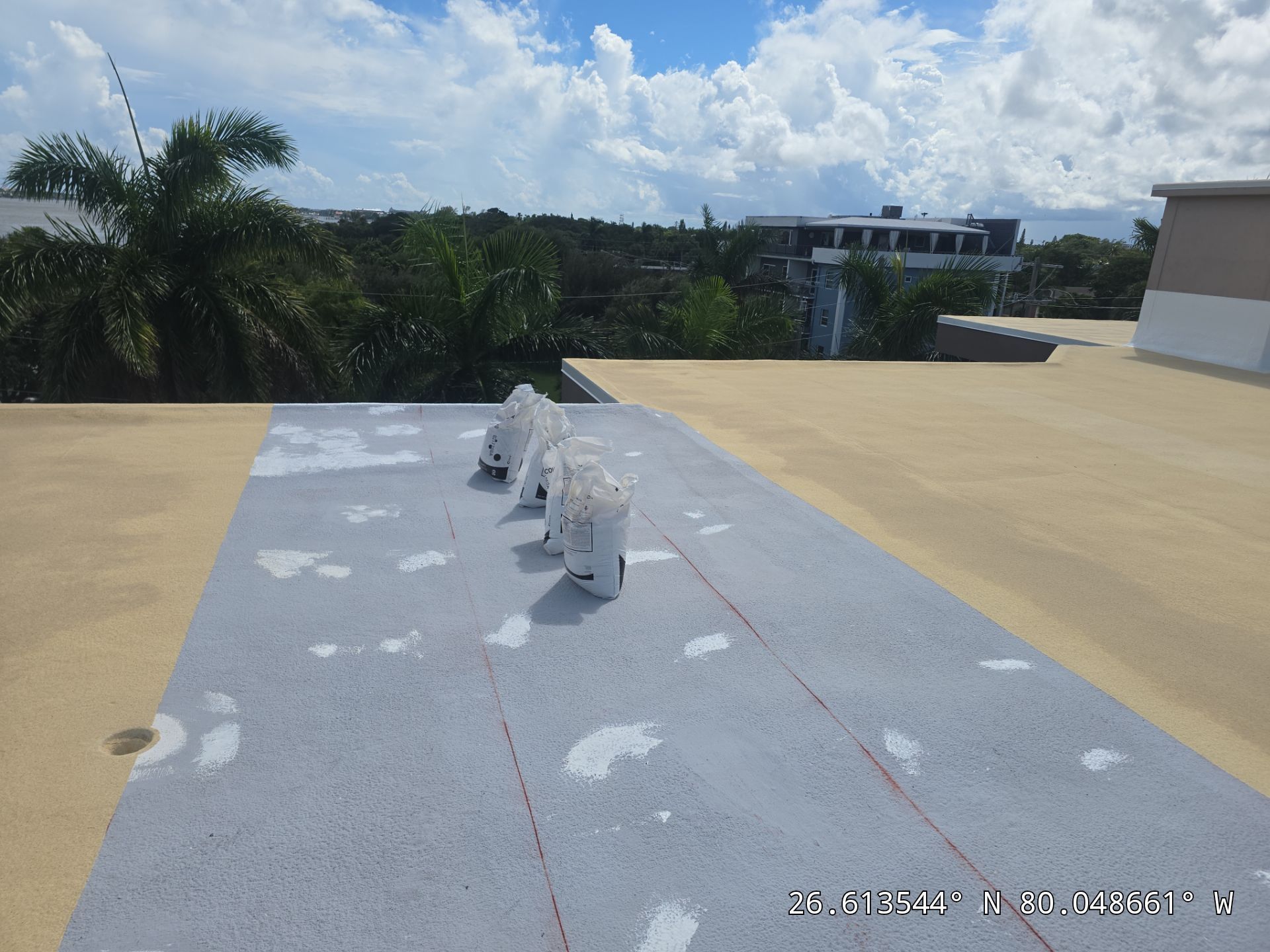 Commercial Roof Restoration for Lake Worth Beach Flat Roof Project by Roof King LLC