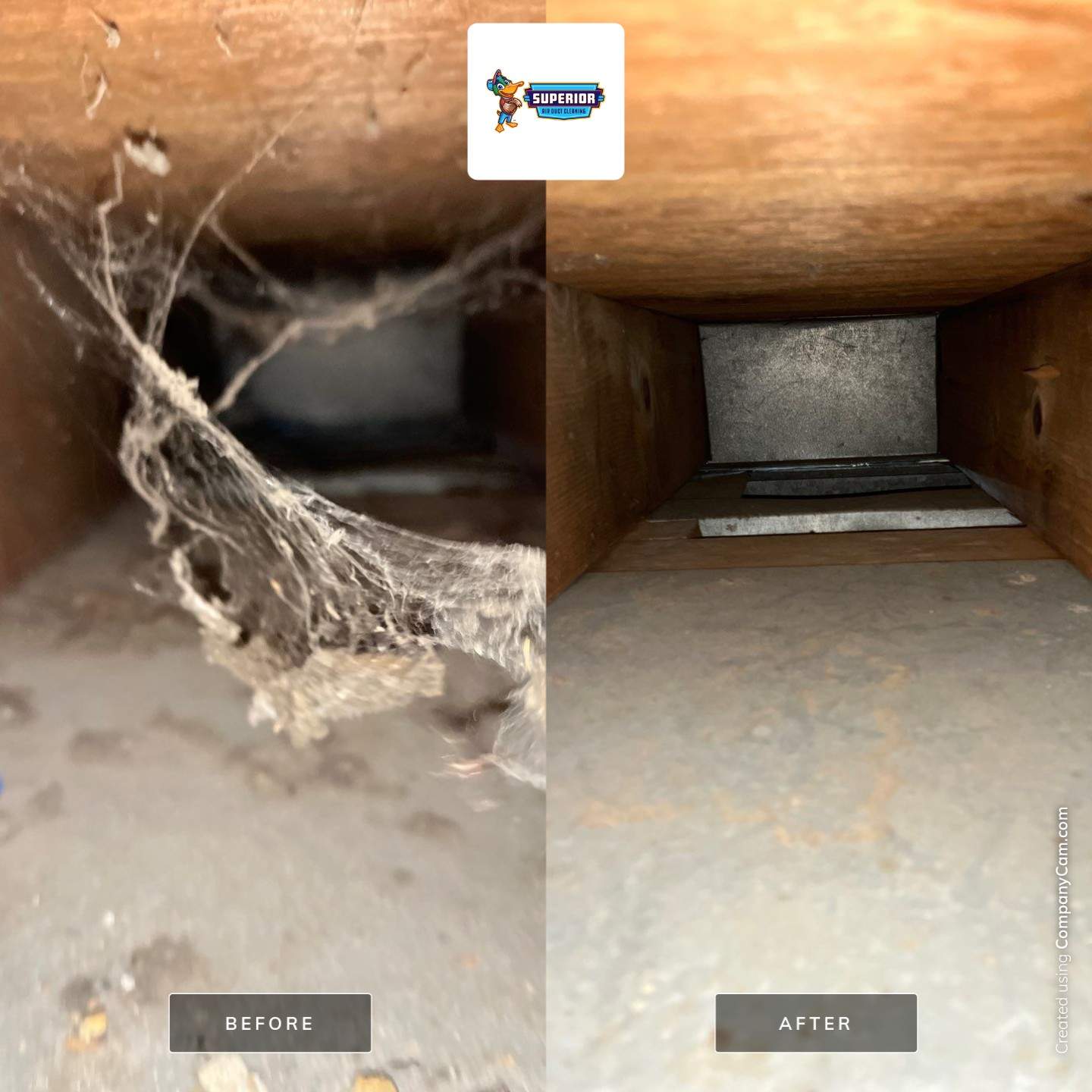 Air Duct Cleaning With a Vacuum Truck in New Castle, PA by Superior Air Duct Cleaning
