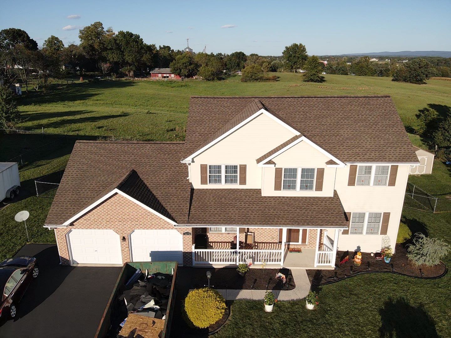 Residential Roof Installation Featuring GAF Timberline HD Shingles in Chambersburg by Teflon Roofing