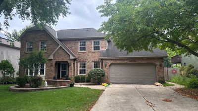 Turtle Shell gutter protection installation in Naperville, IL 60540, photograph 2