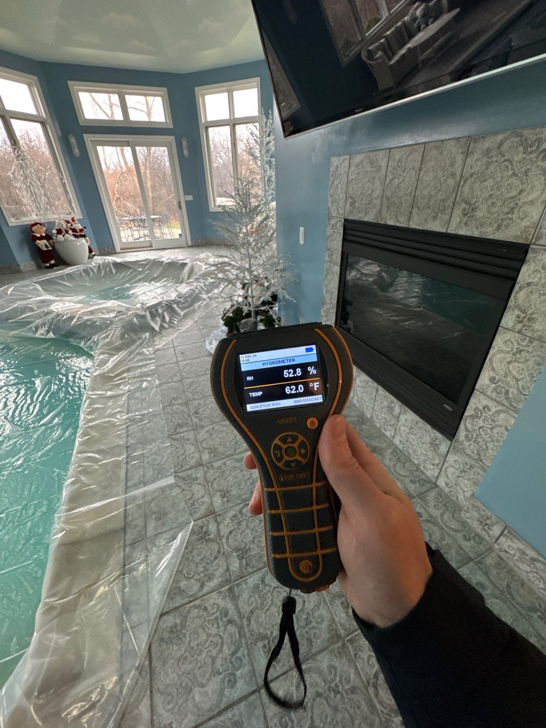 Project in West Bloomfield by EzDry Water Mitigation & Property Restoration