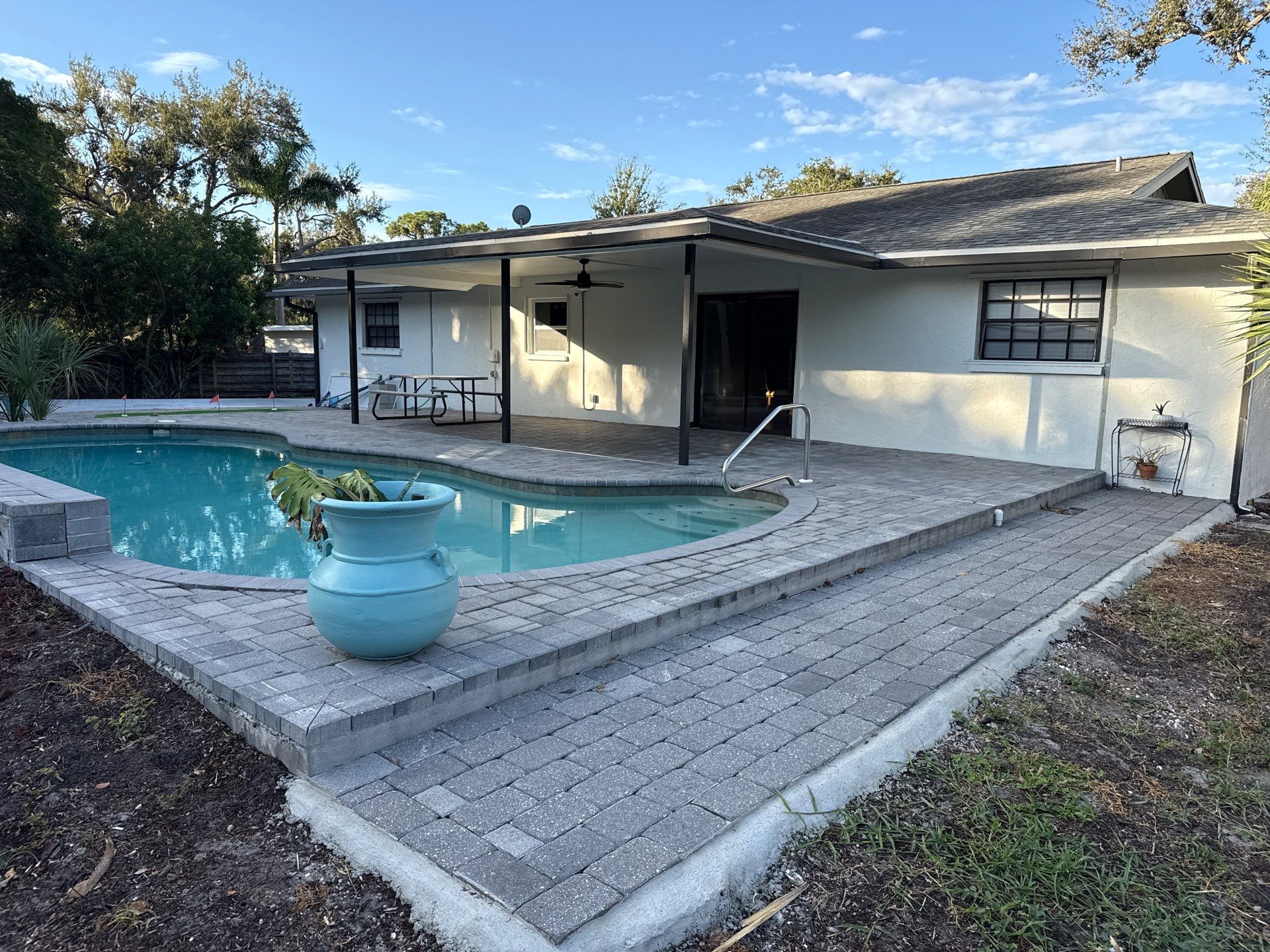 Complete Roof, Pool Deck, and Driveway Cleaning in Catalina Community, Bradenton, FL by Sunshine AquaWash