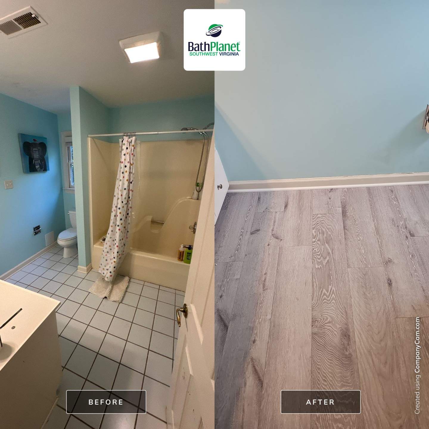 Tub to Shower Remodel by BathPlanet SW Virginia