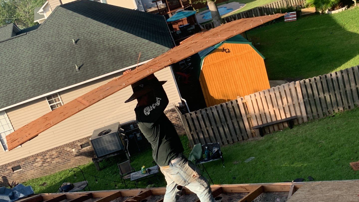 Hail Damage using Atlas Pristine Pinnacle Shingles by Artigues Roofing & Restoration Services