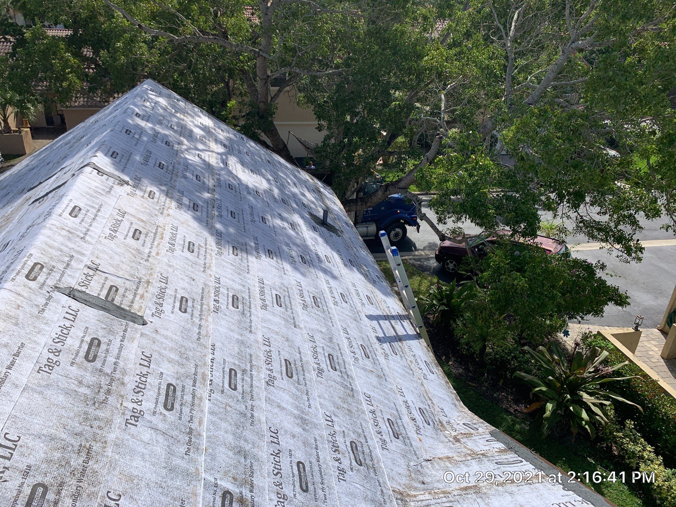 Residential Roofing Installation using Eagle Roofing Tile by BLUES BROTHERS ROOFING