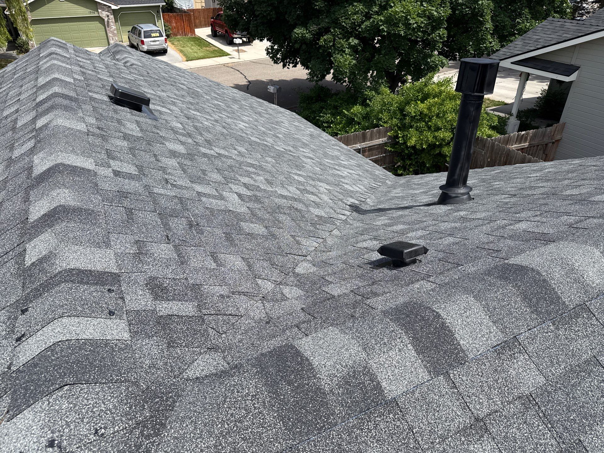 Full Residential Roof Replacement in Kuna Featuring Architectural Shingles by Olive Roofing