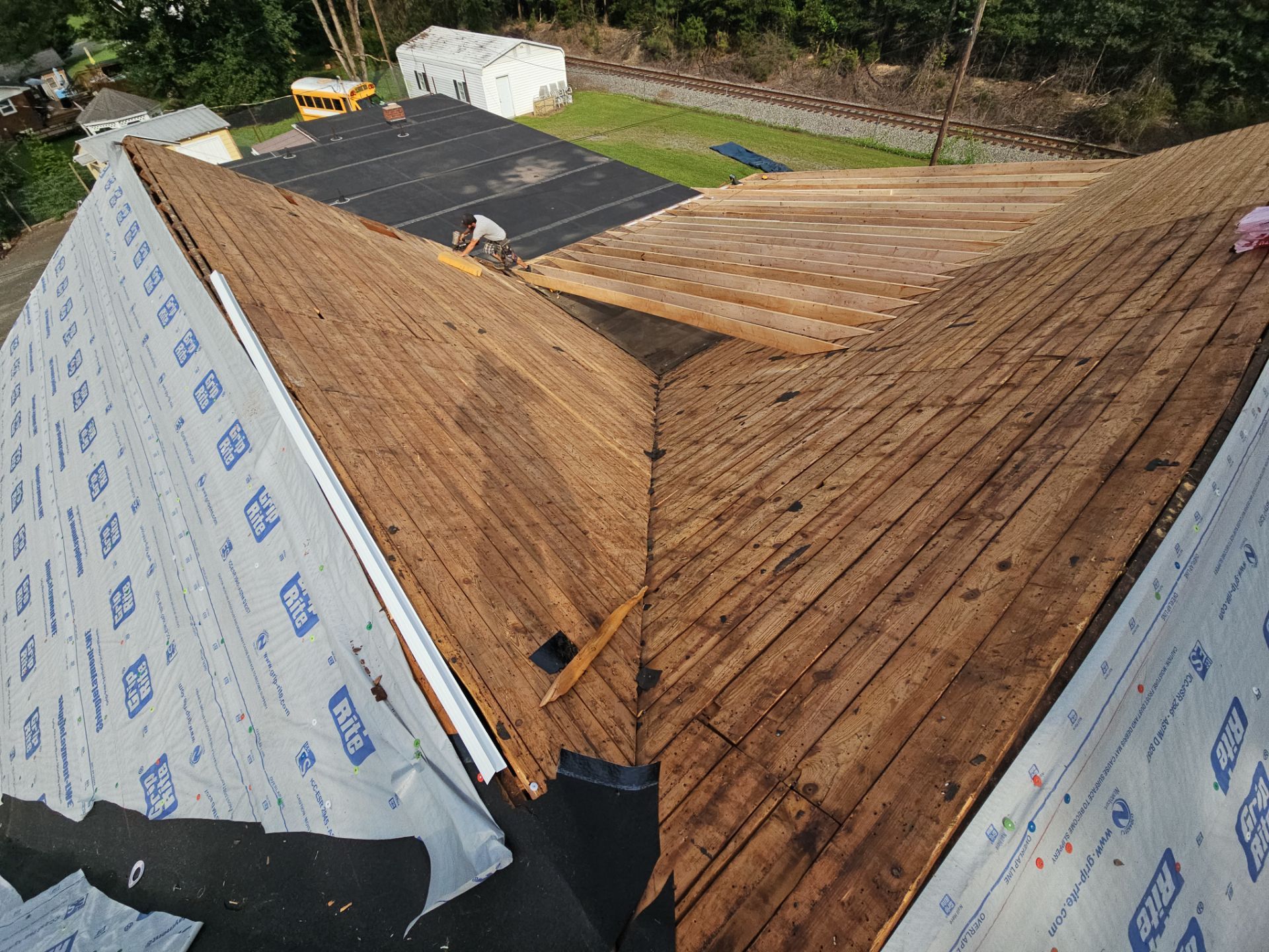 Church roof by BROCK BUILDERS
