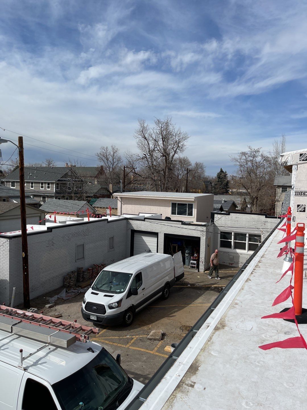  Commercial Roofing Installation using MuleHide .60 TPO - White-- Fully Adhered by A to Z Roofing