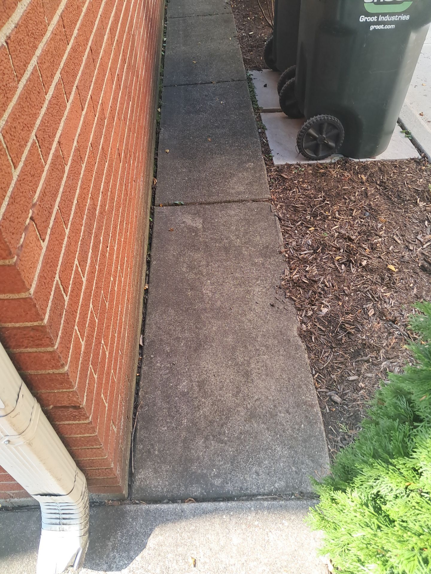 Concrete Patio & Walkway Pressure Washing by Northern Power Washing LLC.
