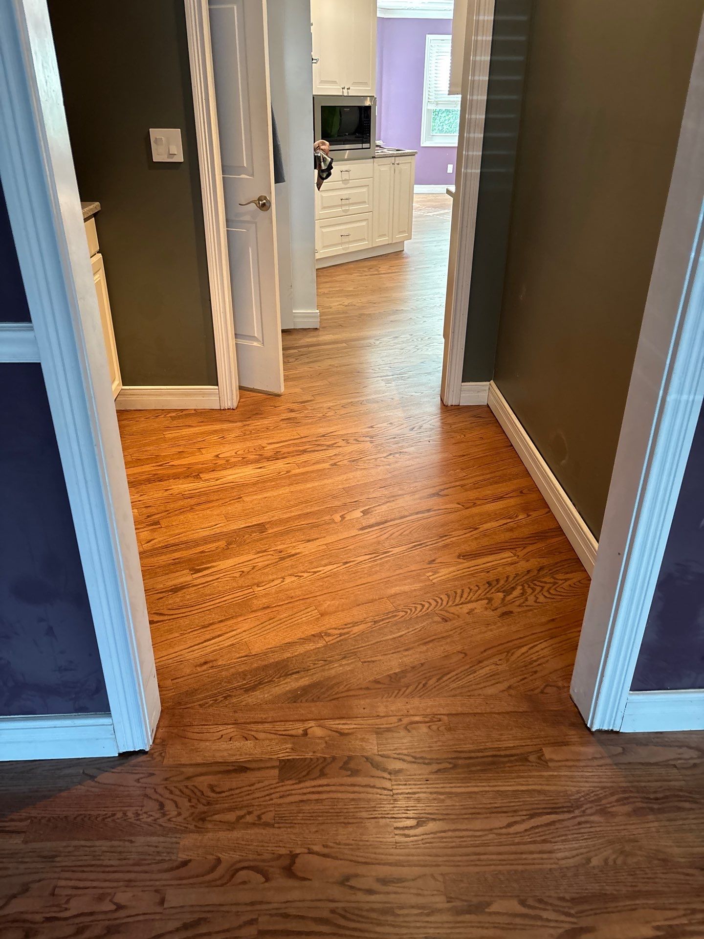 Custom Hardwood Refinishing and Multi-Surface Flooring Installation in Lawrenceburg by Footprints Floors Kentucky