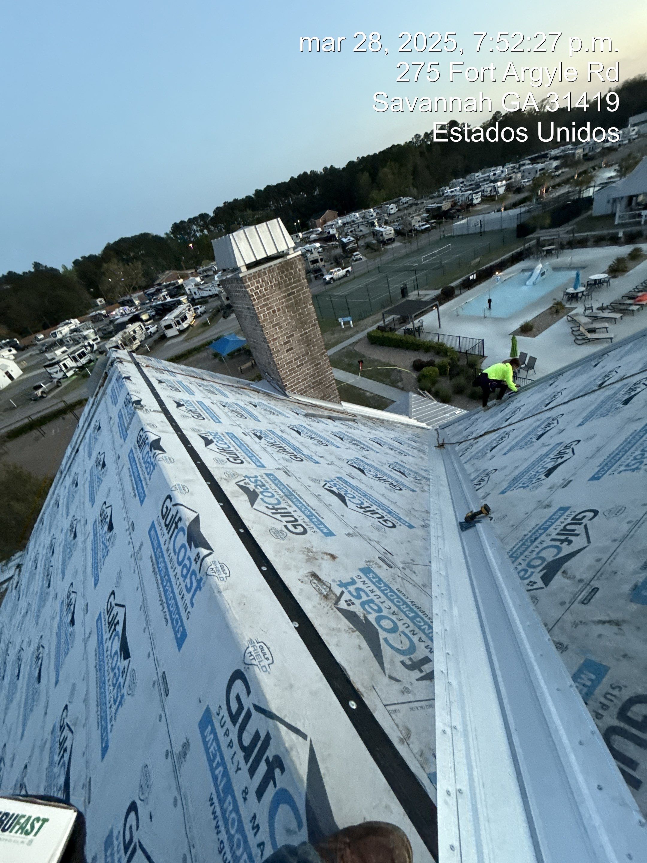 Arctic White Standing Seam by Reimagine Roofing