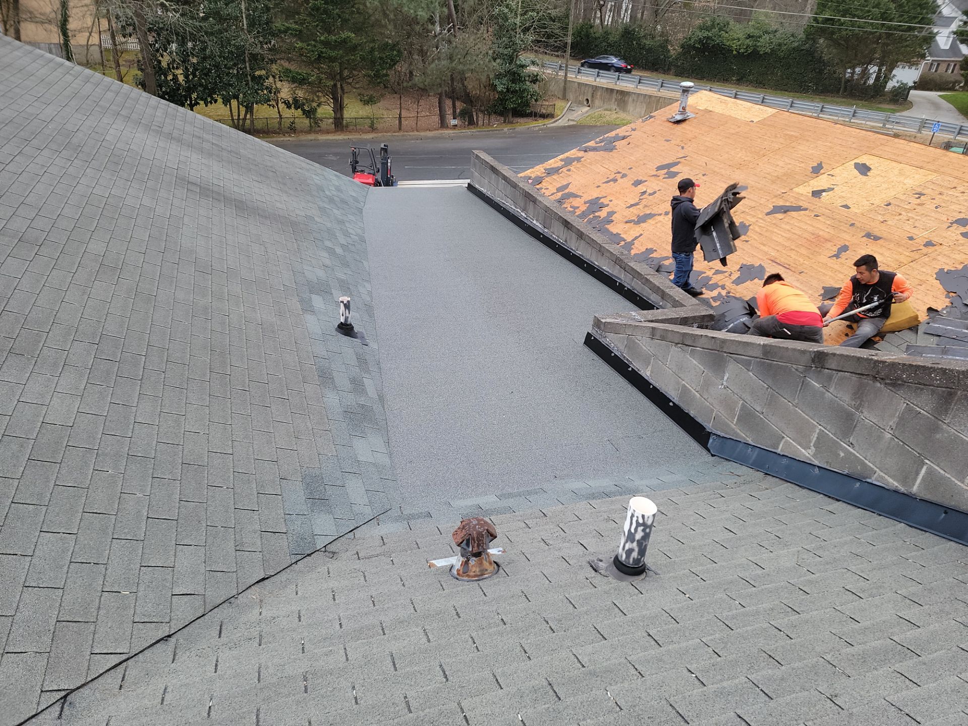 Church Roof Replacement using Owens Corning by Inspector Roofing and Restoration