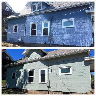 Fiber/Cement Board Exterior Repaint
