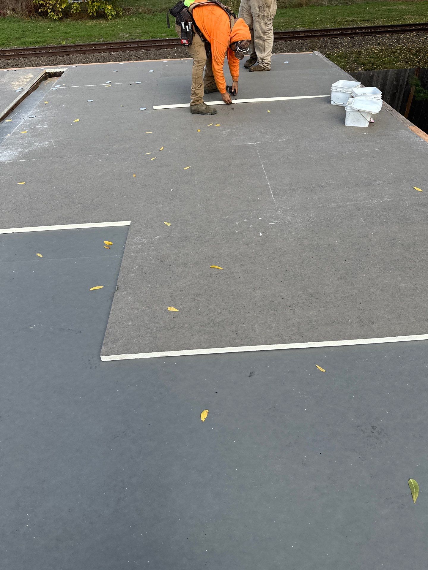 Residential Membrane Roof Replacement by Orezona Building & Roofing Company, Inc.