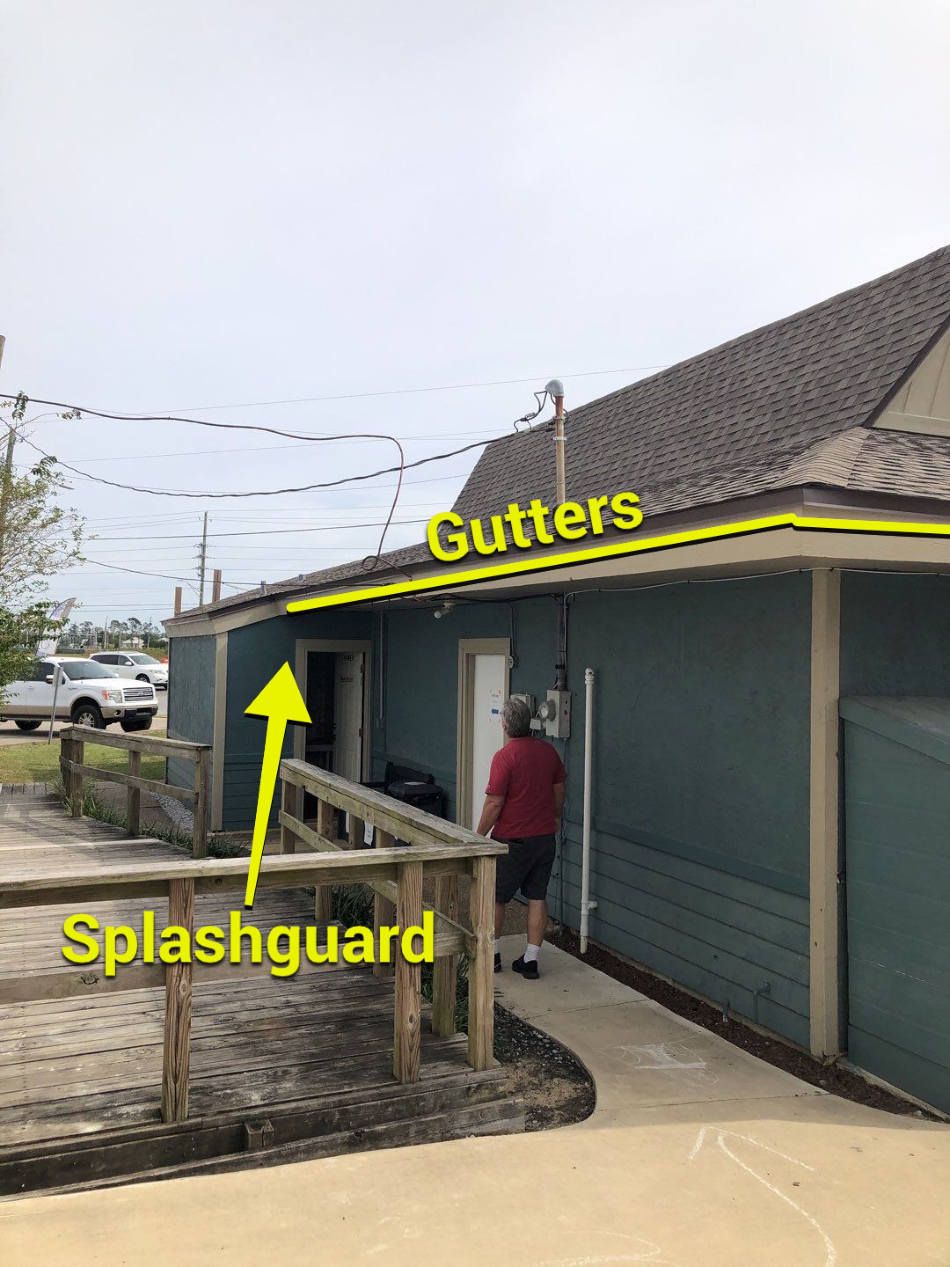Gutter Installation using Wicker K-Style Seamless Gutters by Gutter Professors