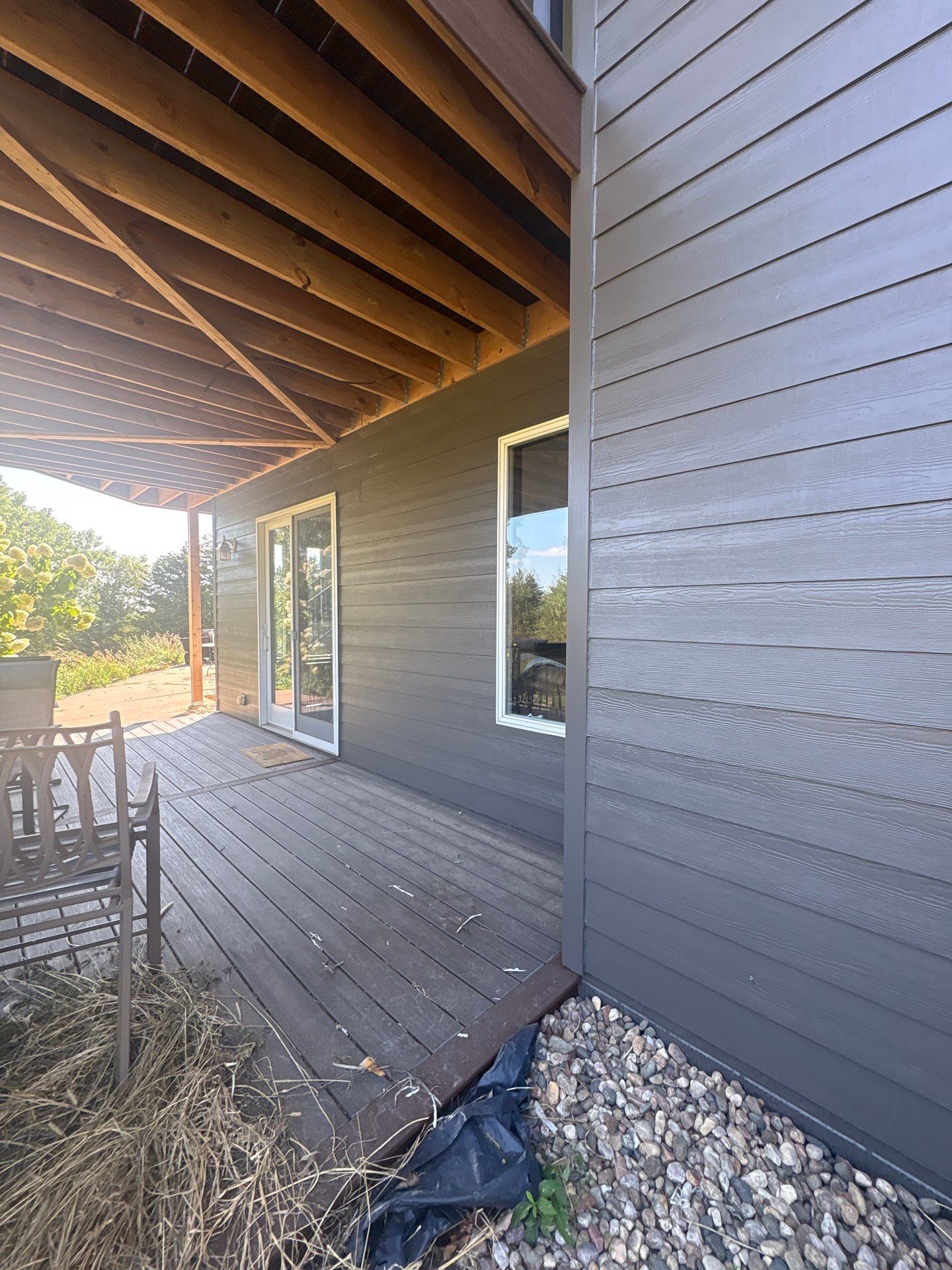 Sioux Falls Residential Exterior Painting and Siding Refresh by Select Painting, Coatings & Garage Cabinets
