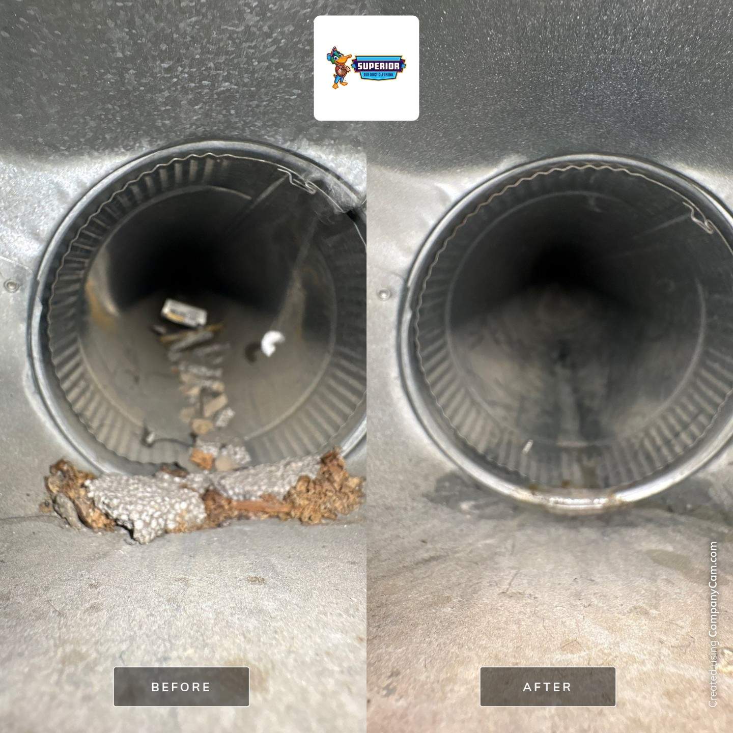 Air Duct Cleaning With a Vacuum Truck in Venetia, PA by Superior Air Duct Cleaning