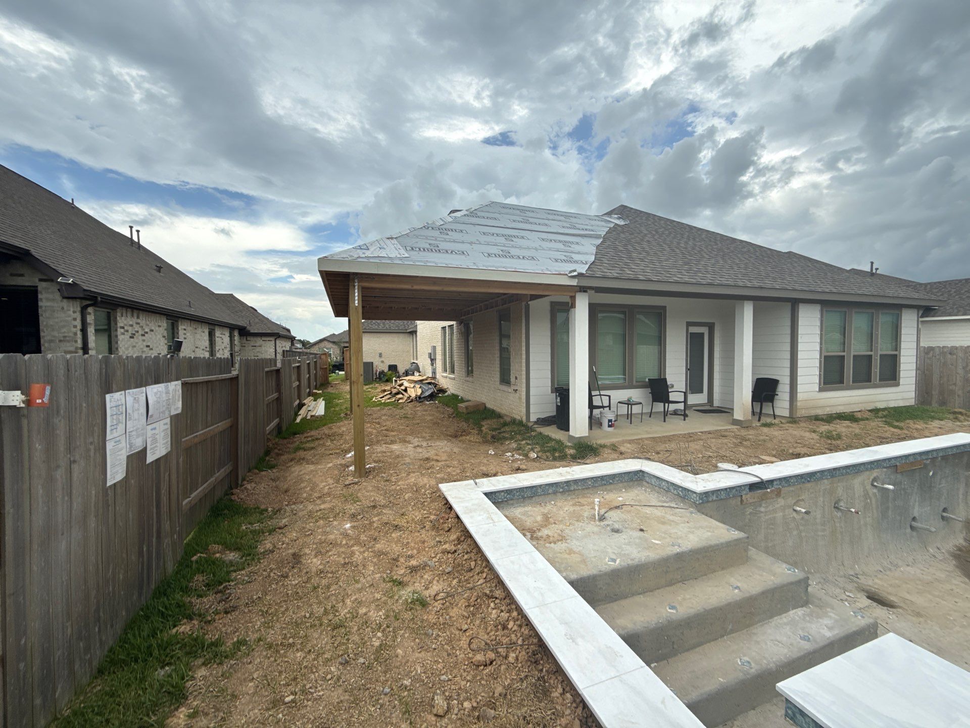 Patio and Summer Kitchen in Texas city by SophAlx LLC