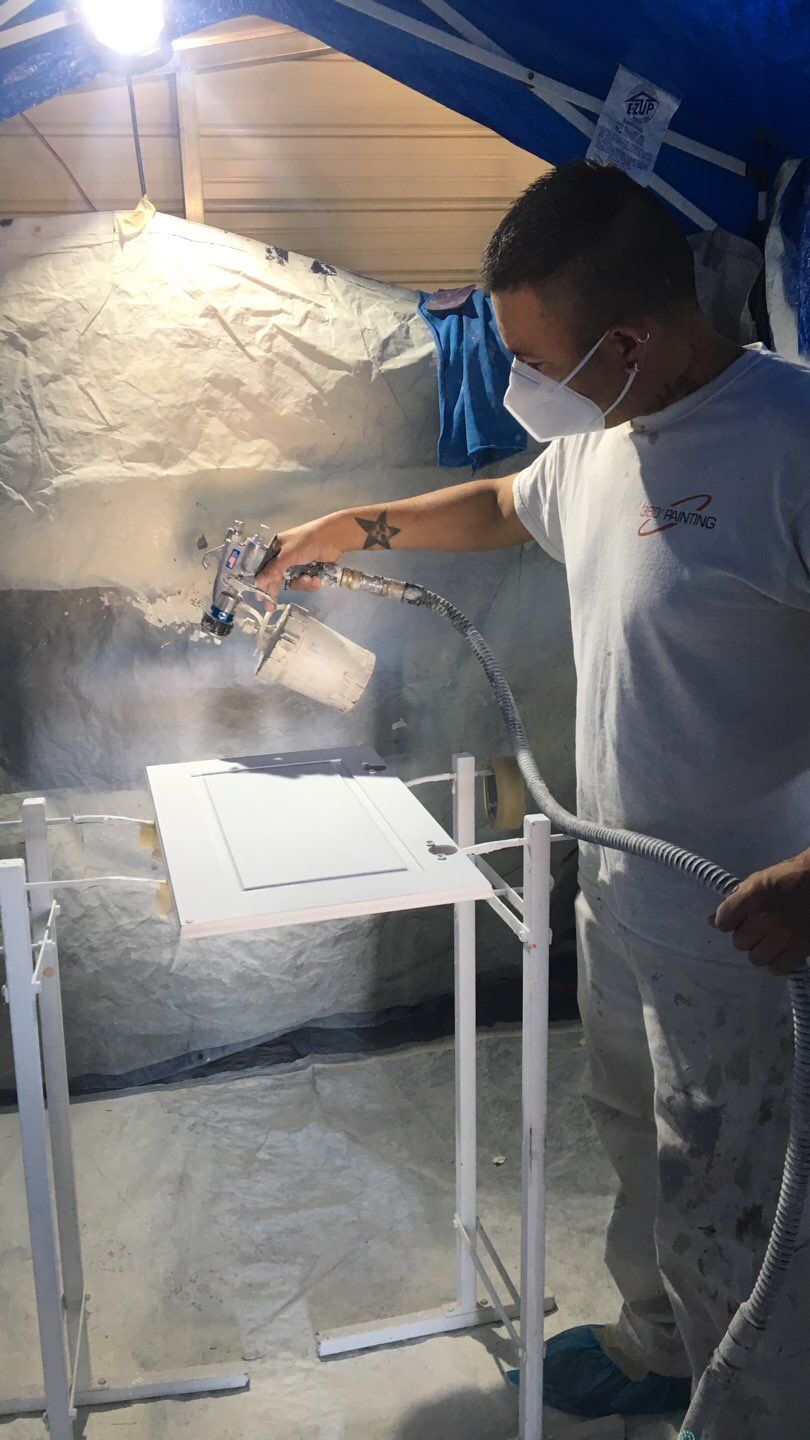Cabinet Painting by 360 Painting Central Texas 