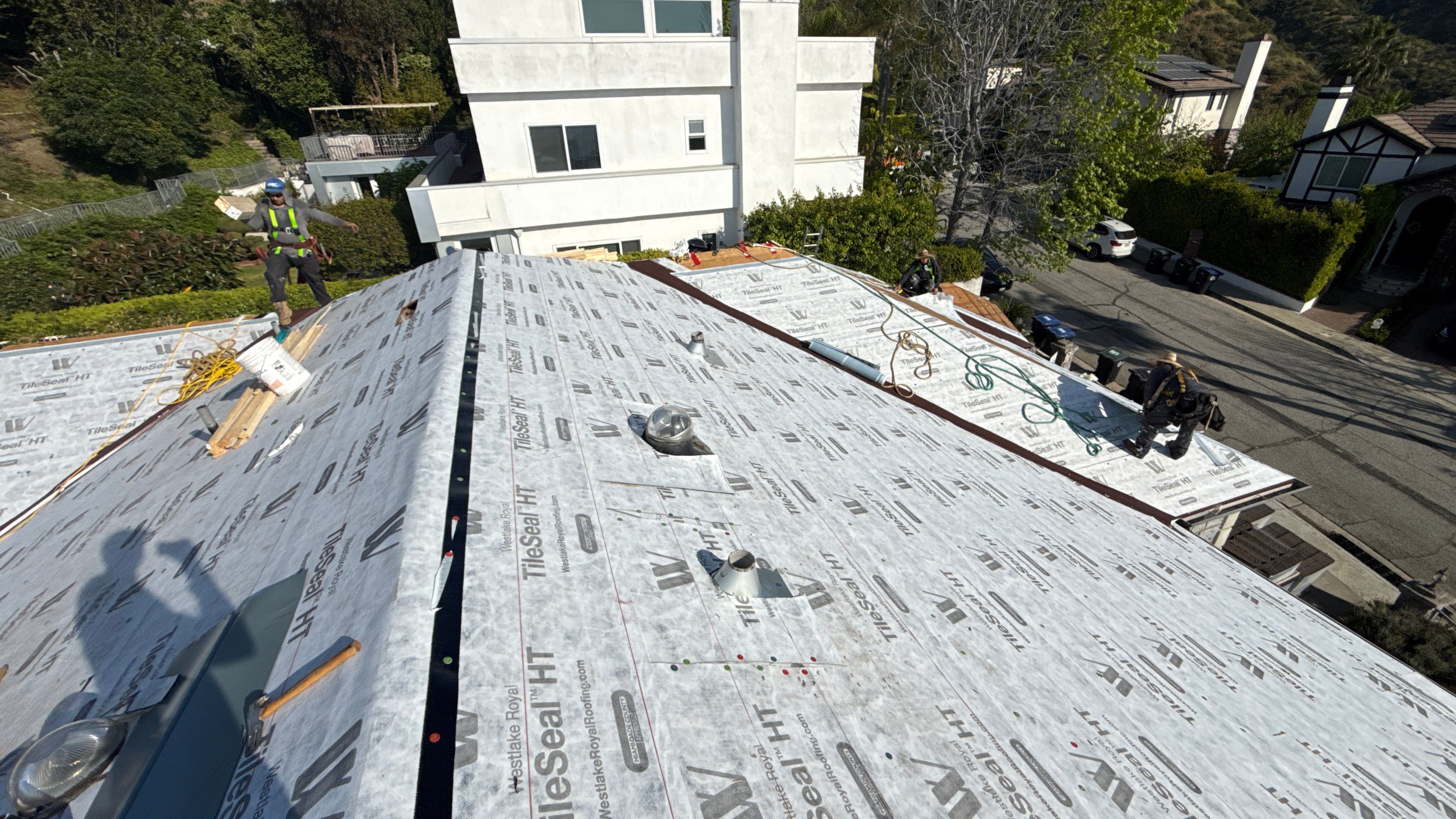 Residential Project in Glendale by Hull Brothers Roofing