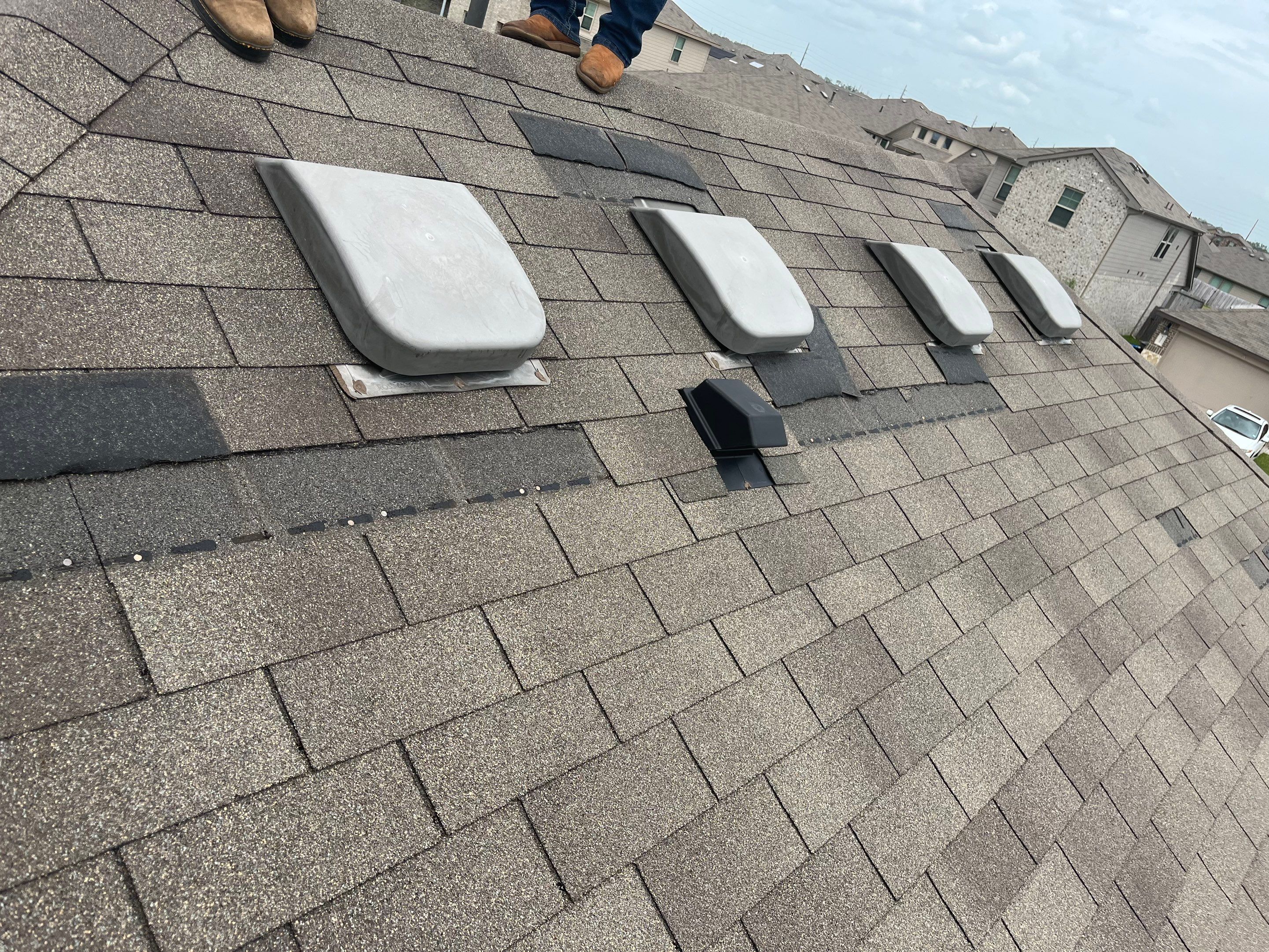 Residential Roofing Repair using Owen's Corning Duration (Lifetime) Shingles by Roof Repair Company