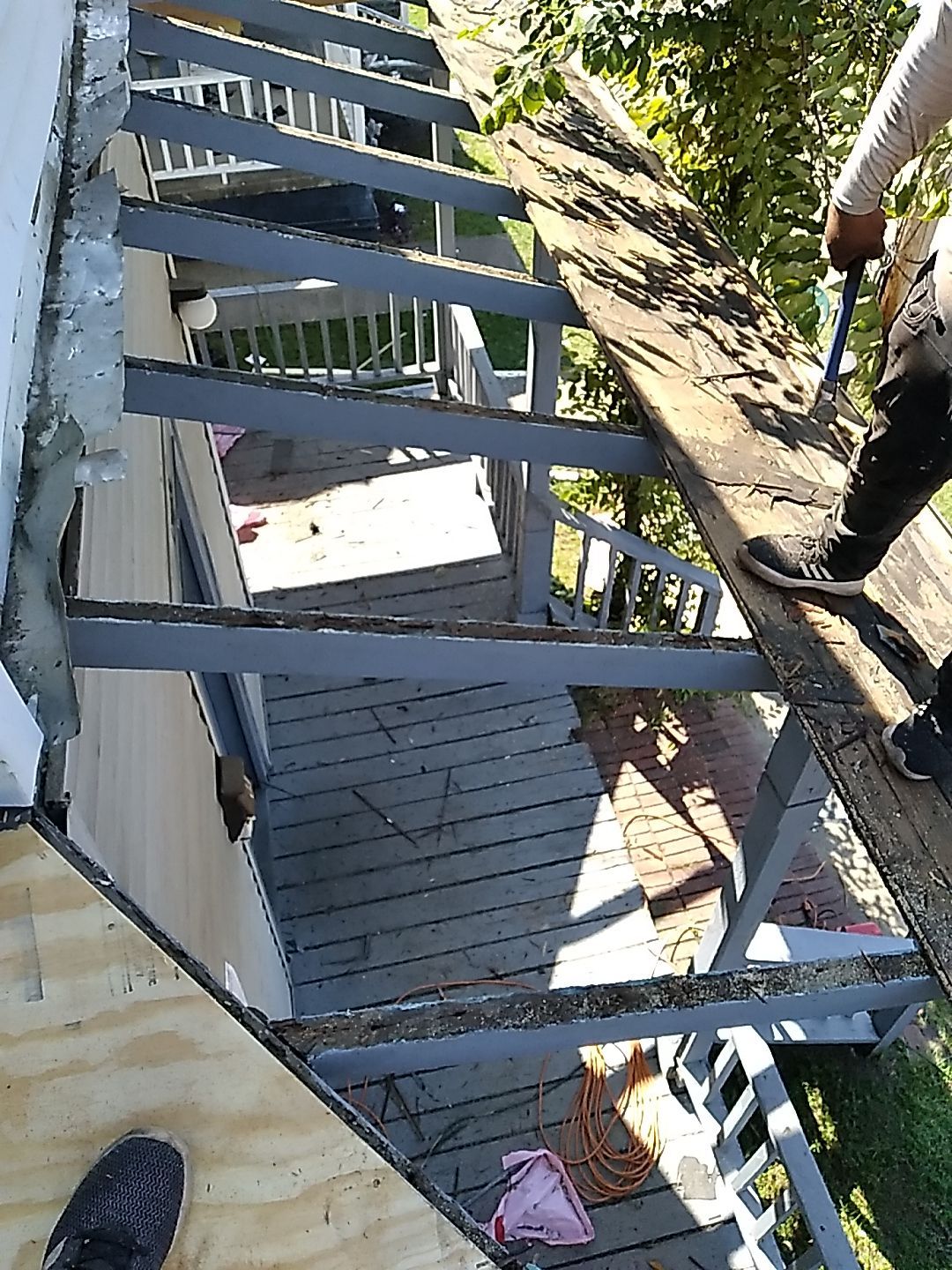 Residential Roofing Installation using Owens Corning® Oakridge Estate Gray by Indigo State Roofing