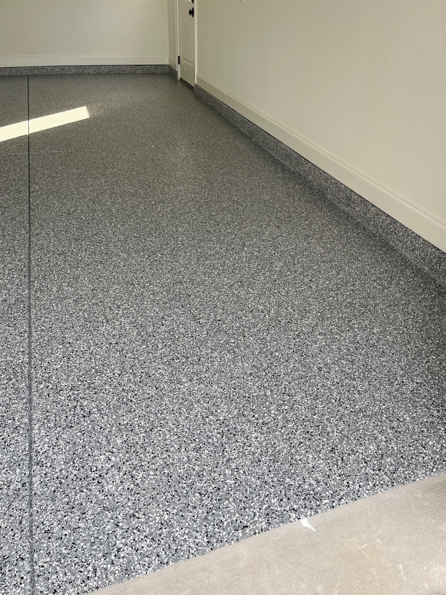 Garage Floor Coating using Wombat by My Garage Floor Guys