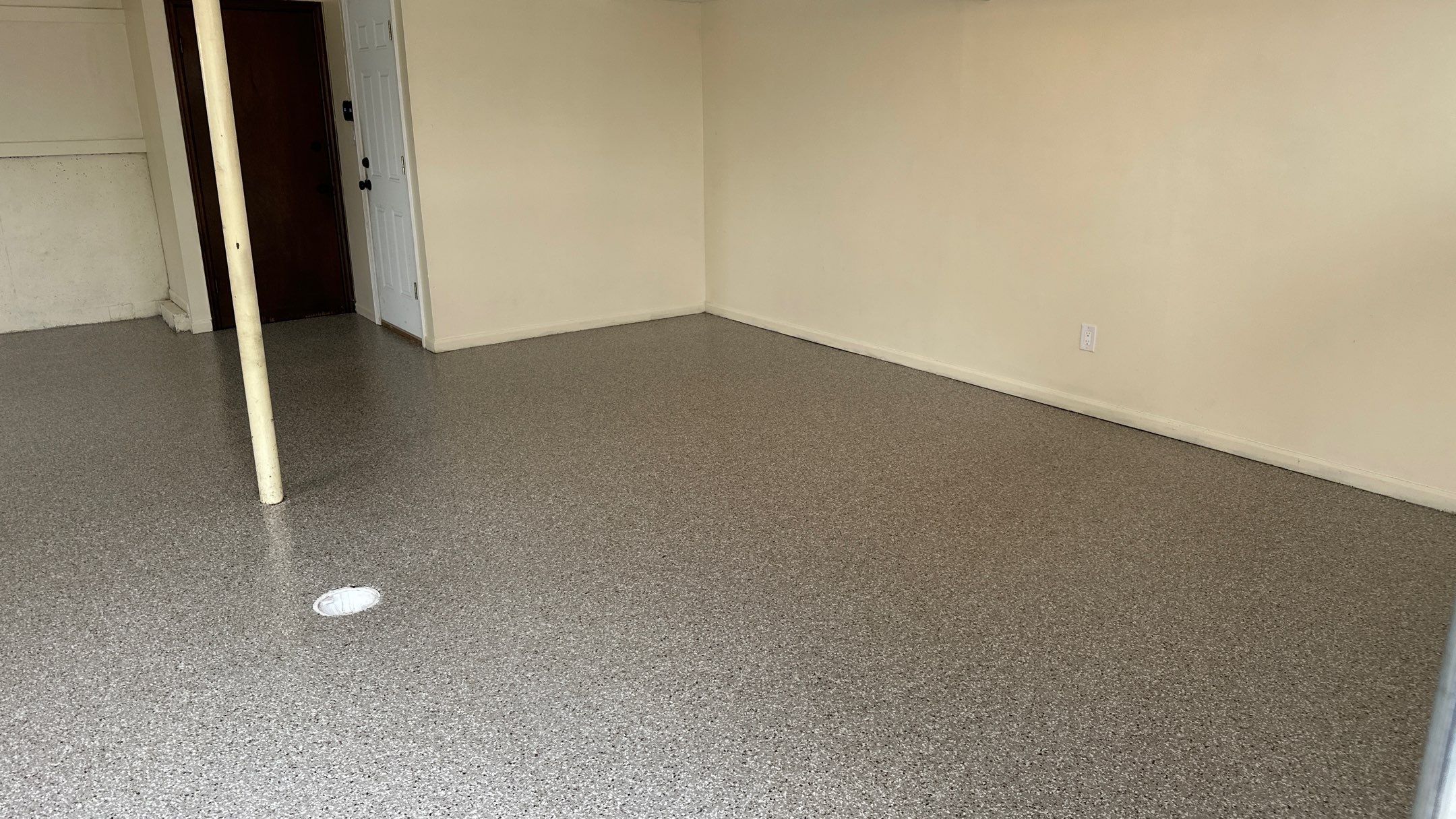Rob F. transformed his garage with cabinets and a Banner Garage Floor by Banner Garage