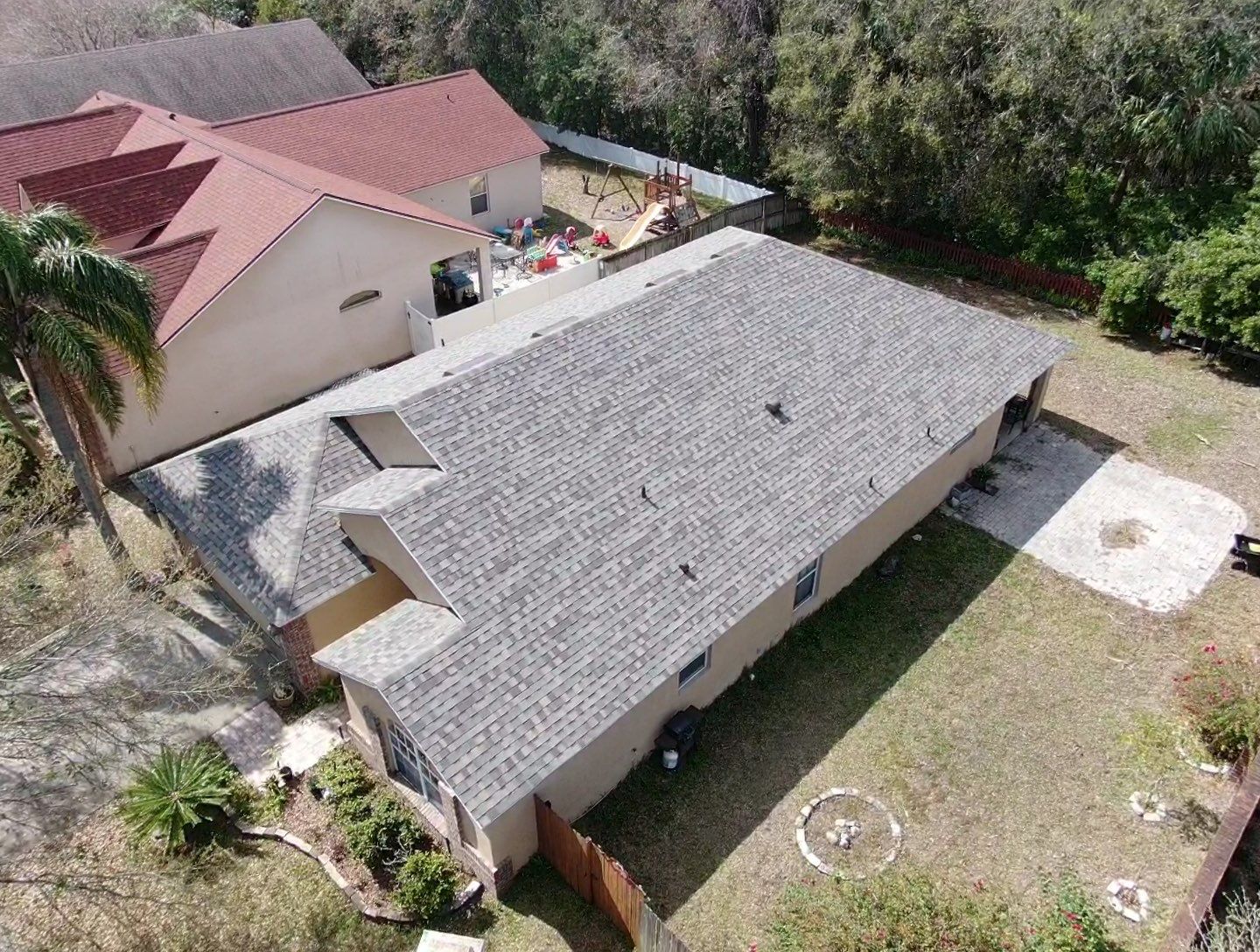 Roof replacement in Riverview, FL. by Steadfast Roofing