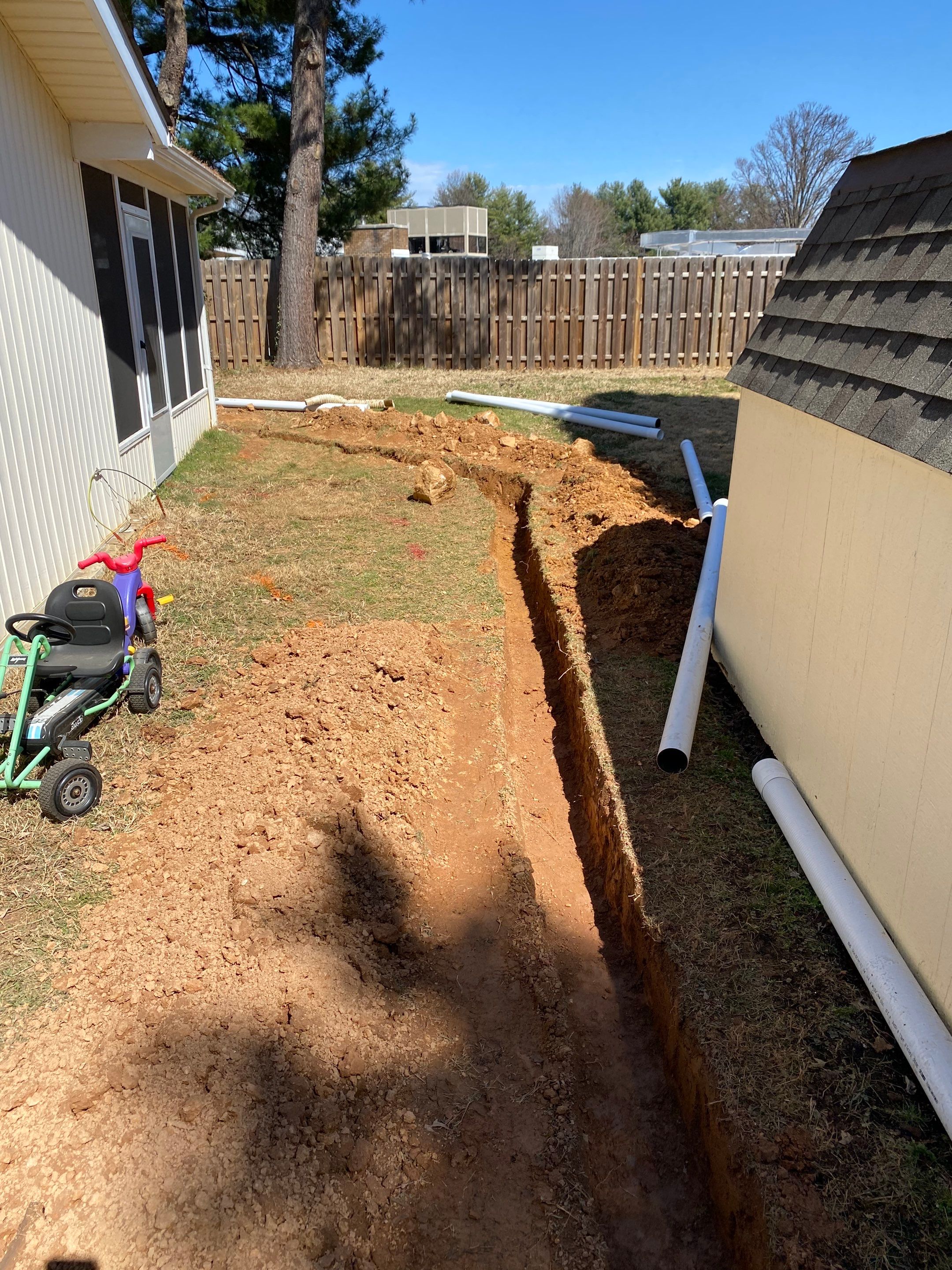 Landscape Design, drainage & flooring by The Smet Companies, LLC