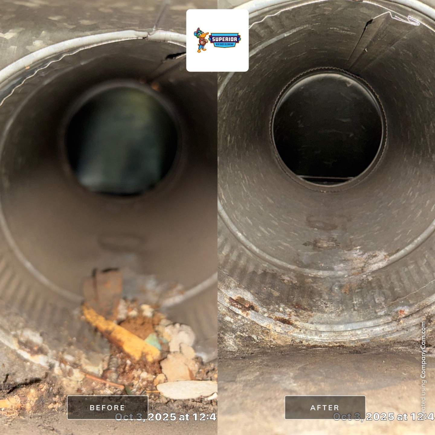 Air Duct Cleaning With a Vacuum Truck in Beaver Falls, PA by Superior Air Duct Cleaning