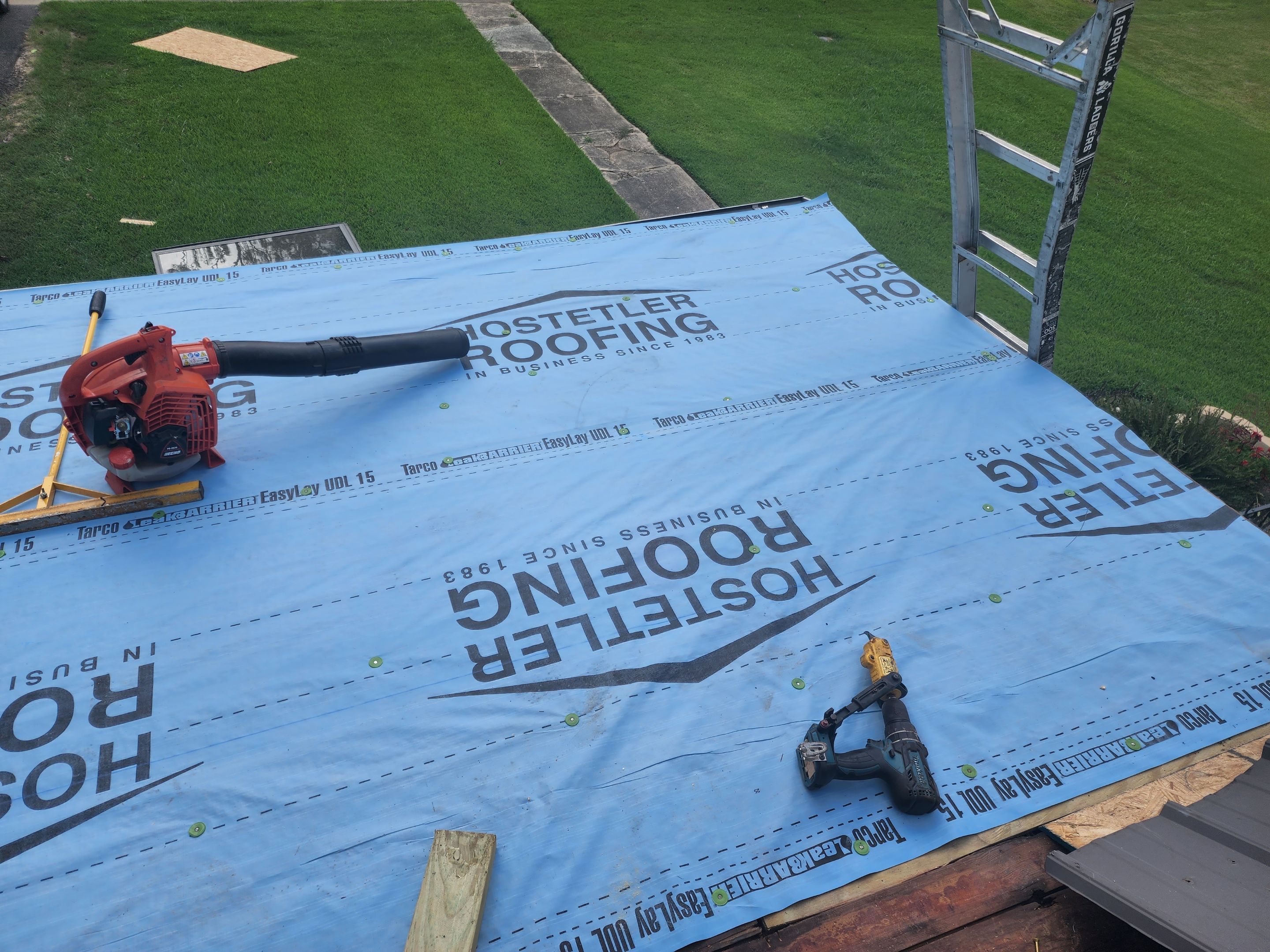 Residential PVC Installation in Prescott, Arkansas by Hostetler Roofing