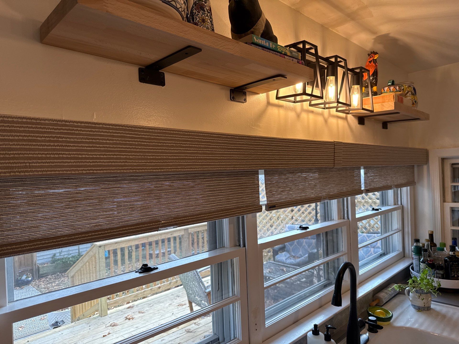 Roller Shade Installation in Severna Park by Southern Maryland Custom Blinds