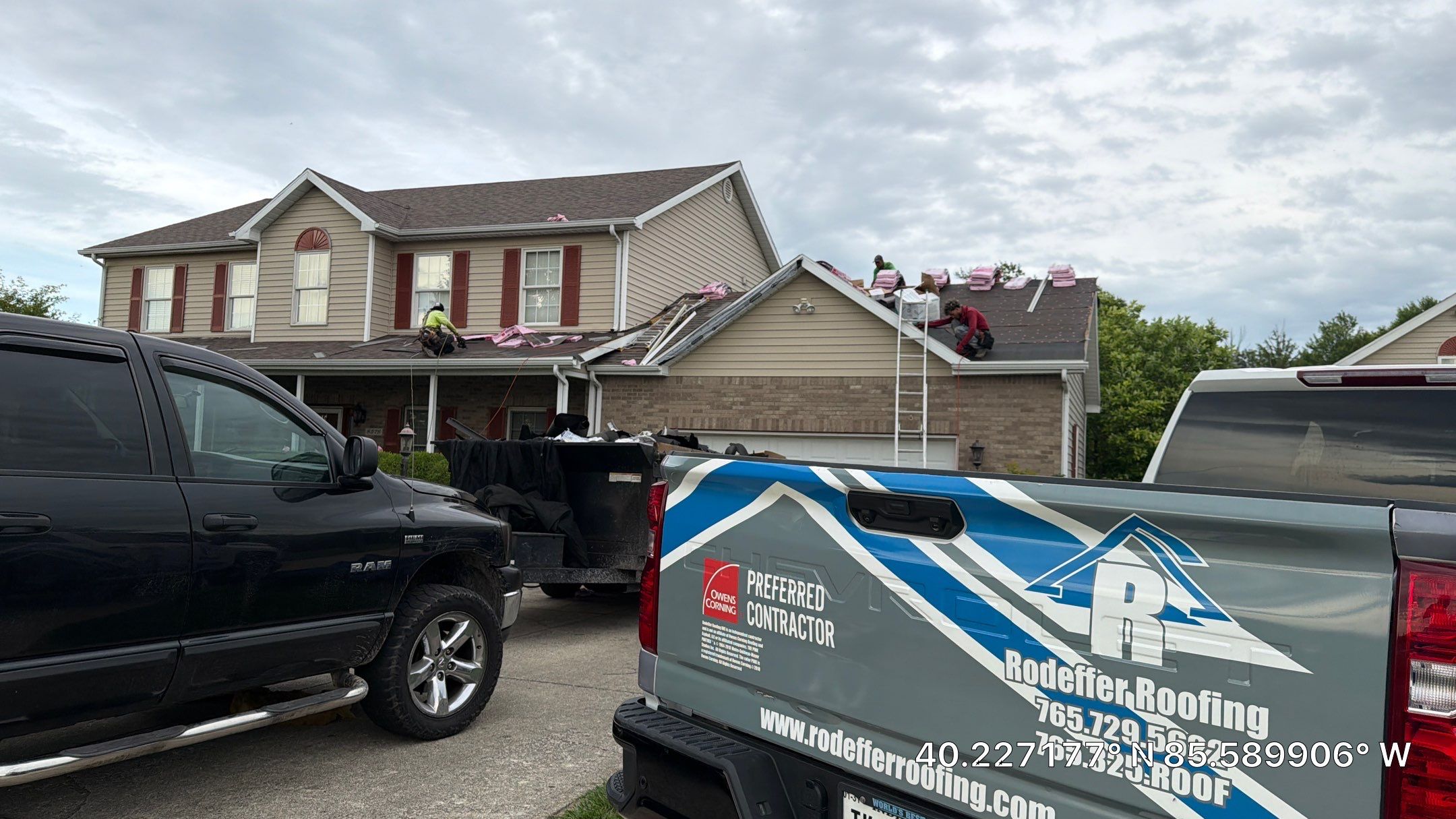 Project in Alexandria, IN by Rodeffer Roofing INC