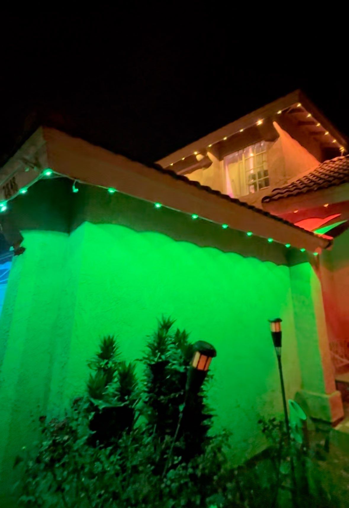 Permanent LED Light Installation by Pirate Pete’s Power Washing