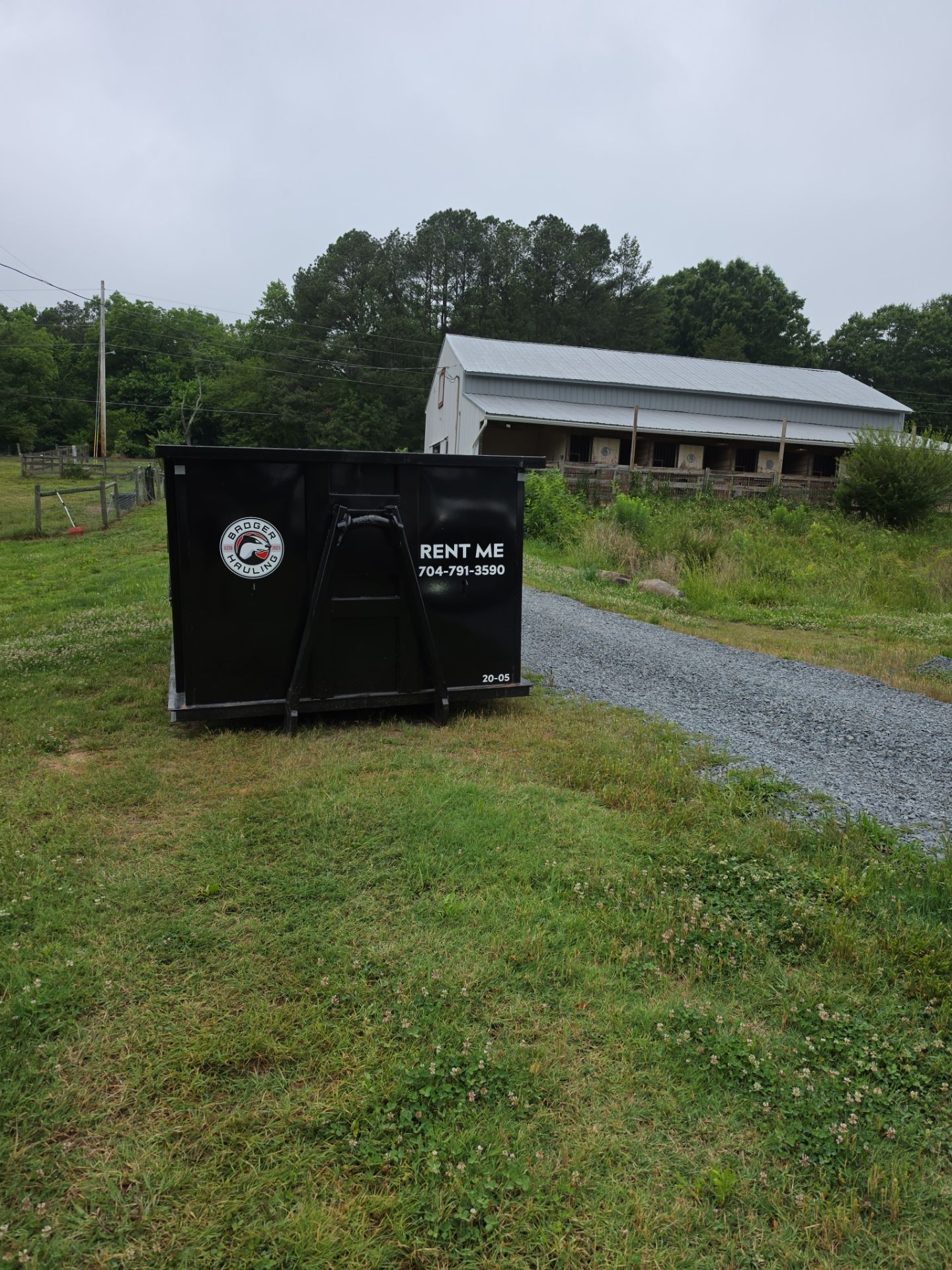 Dumpster Rental Frog Pond by Badger Hauling