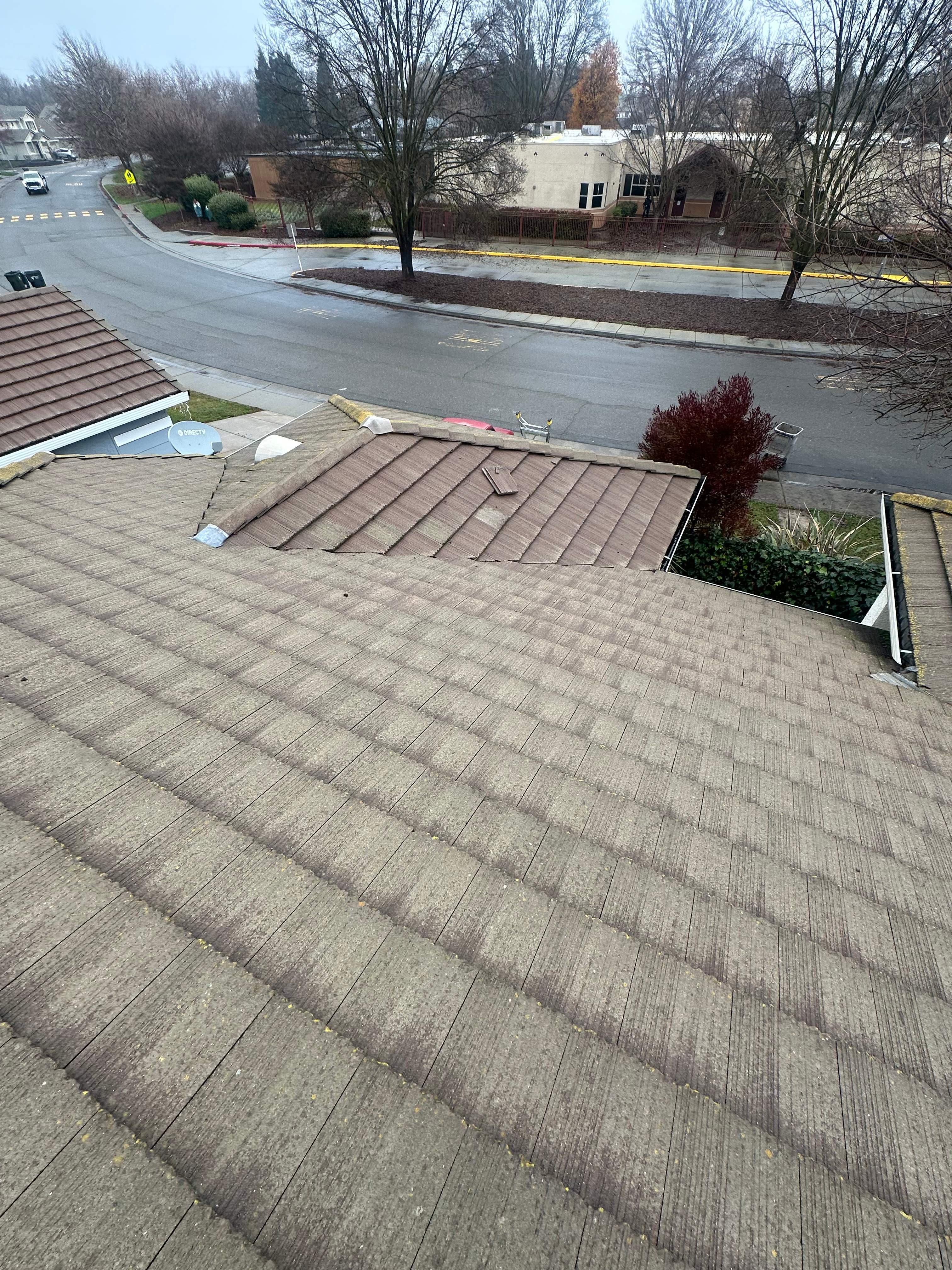 Tile Roof Repair by Grandmark Service Company