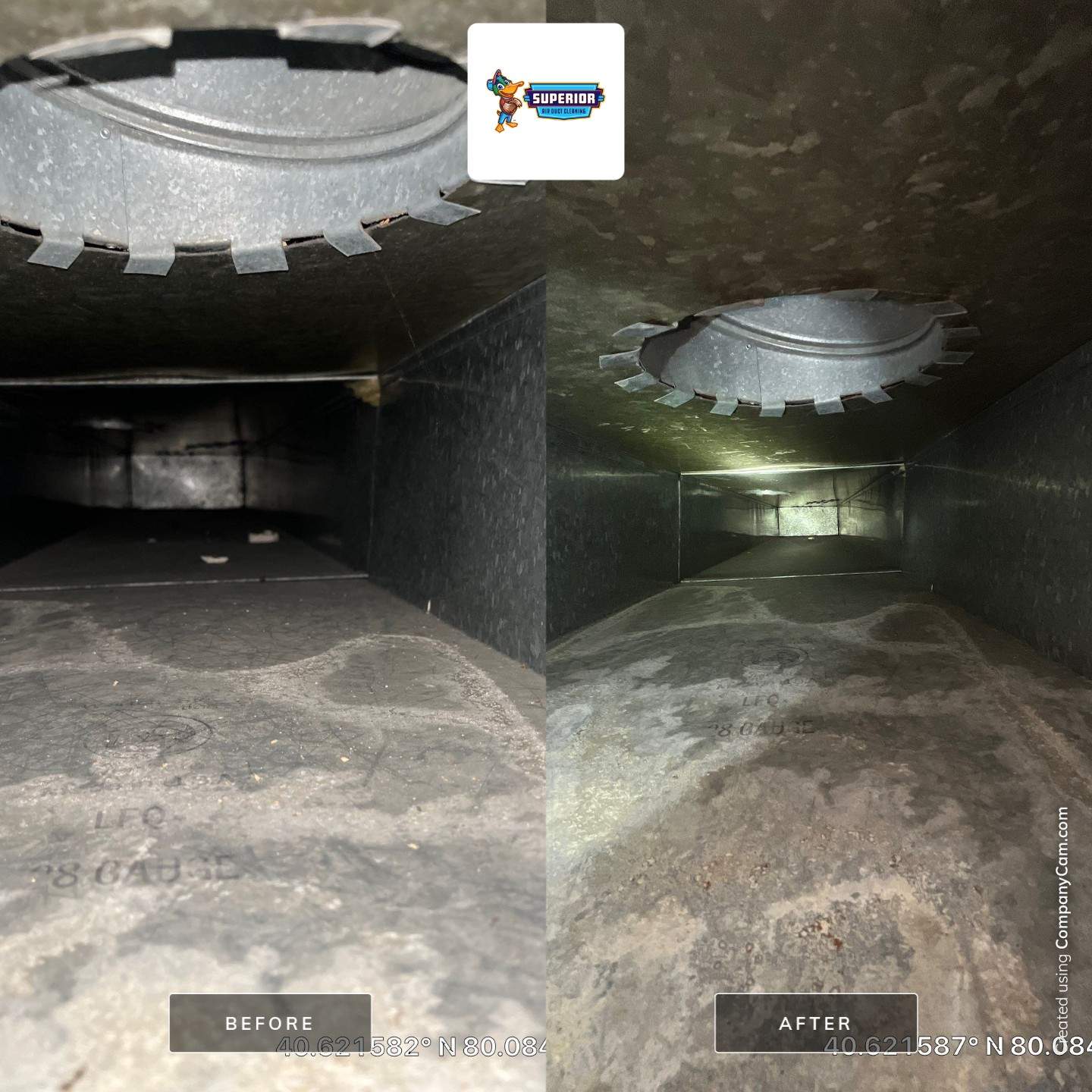 Air Duct & Dryer Vent Cleaning With a Vacuum Truck in Wexford, PA by Superior Air Duct Cleaning