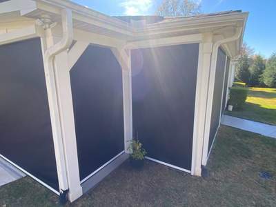 Patio Shades and Interior shade