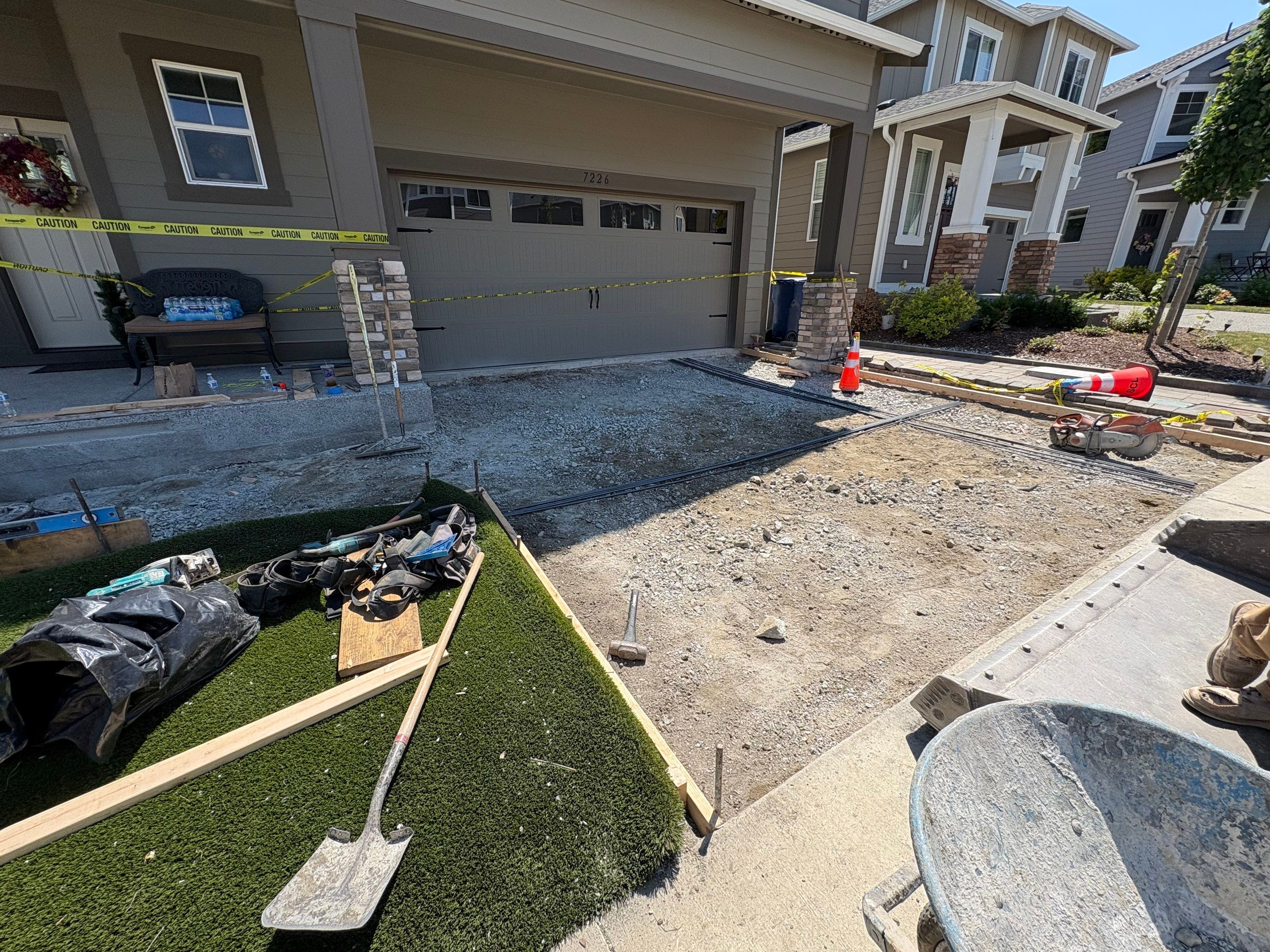 Concrete Driveway Makeover | Snohomish  by Jireh Asphalt & Concrete Inc 