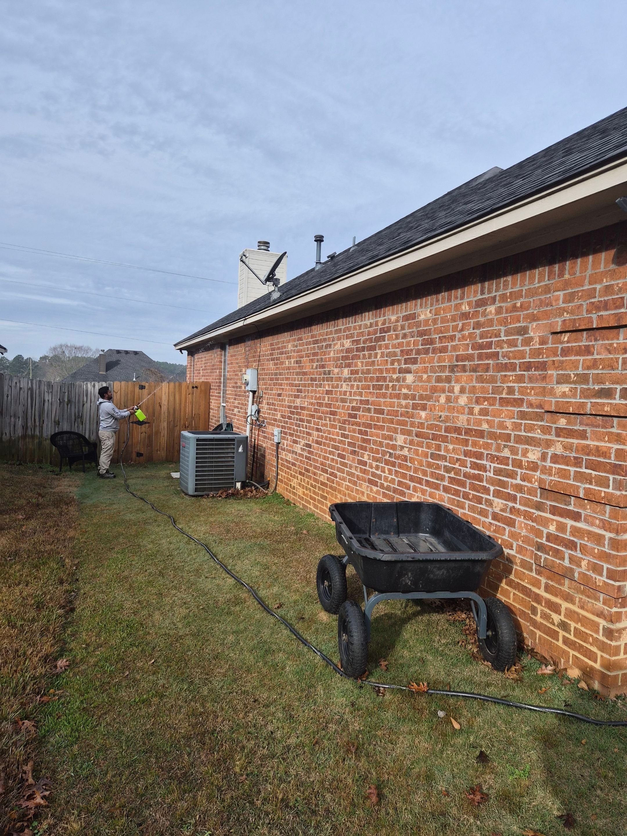 Exterior Painting & Chimney Restoration in Tyler, TX by Quality Coats Painting