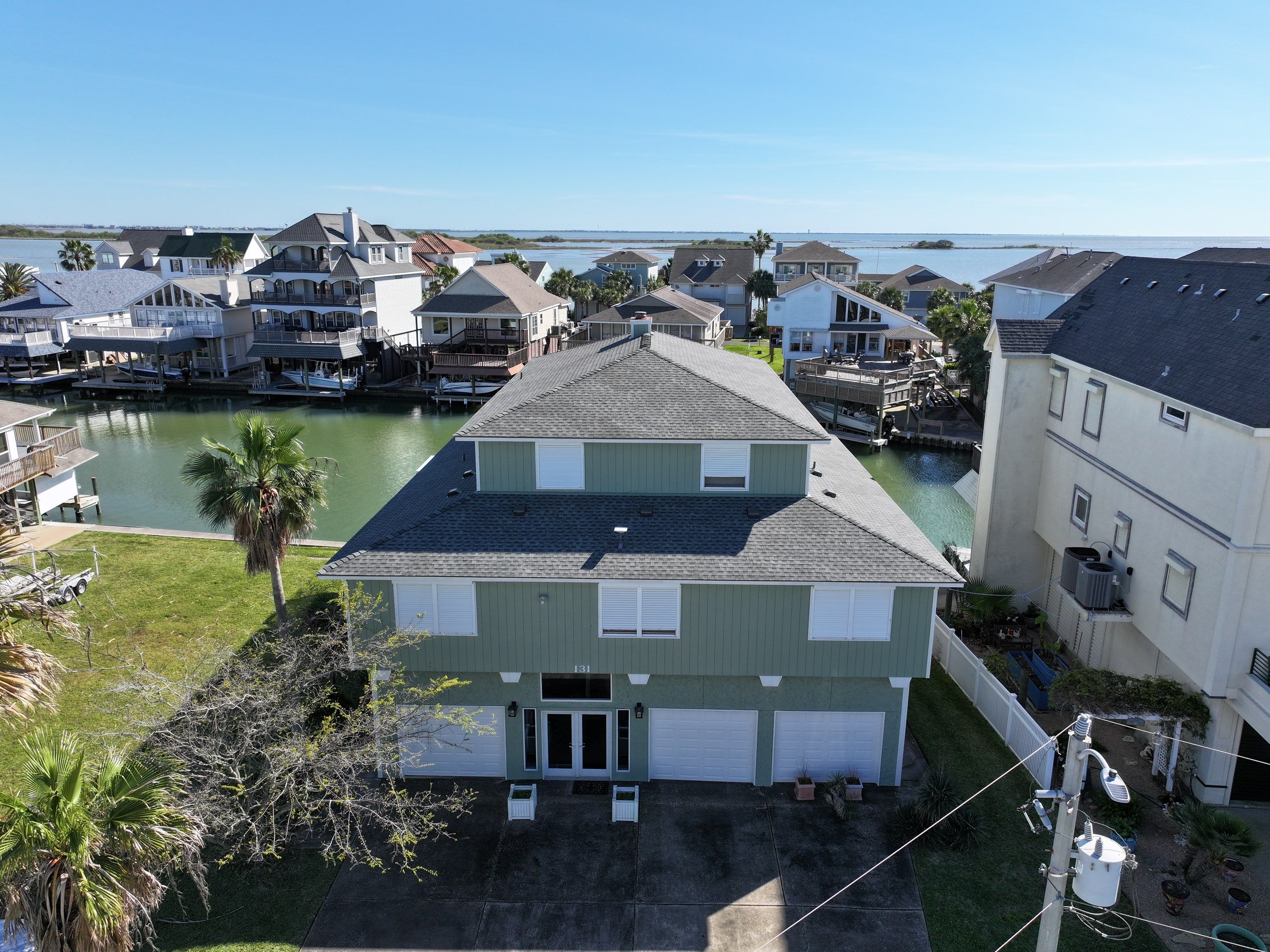 Residential Roof Replacement using GAF HDZ SLATE by Elite Roofing LLC