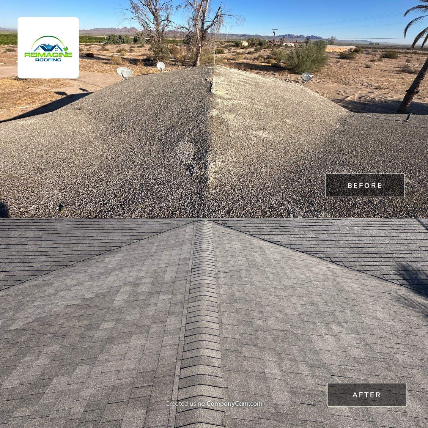 Estate Gray Shingles by Reimagine Roofing