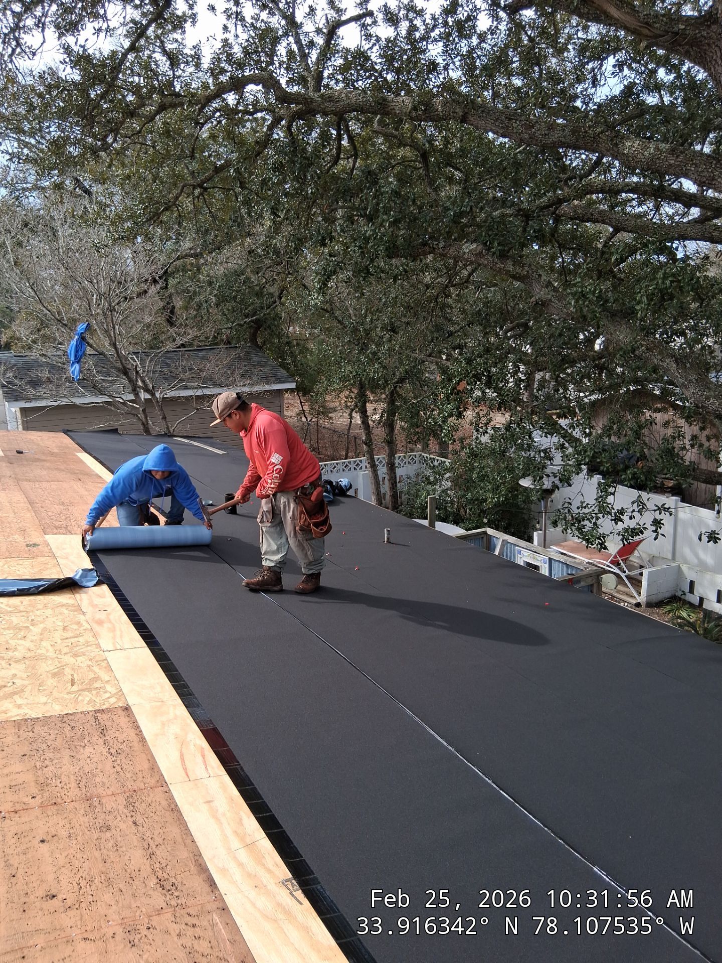 CT Landmark Pro AR MD Driftwood Roof Replacement – Oak Island, NC by RGR Construction and Roofing, LLC
