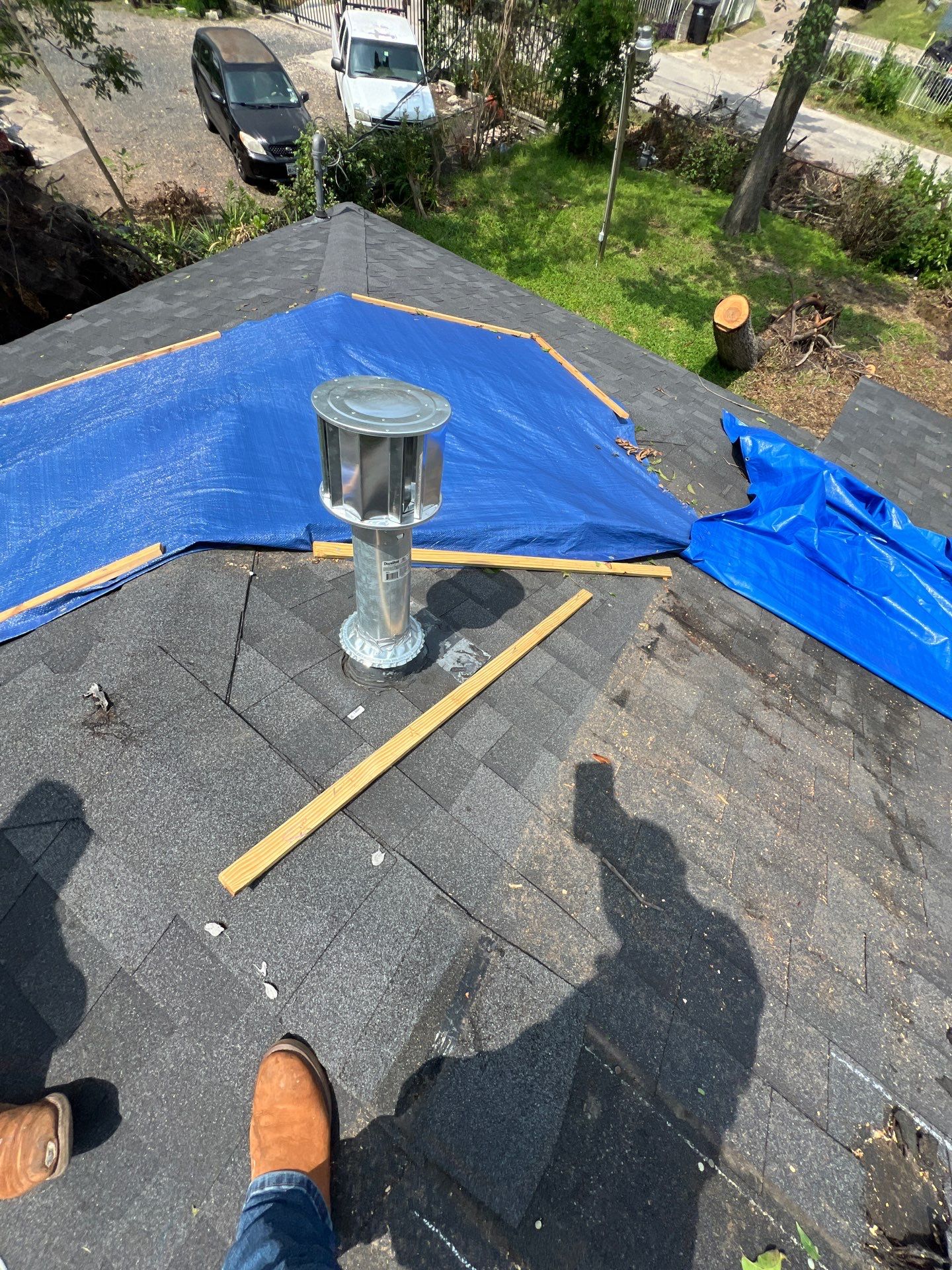 Residential Roofing Repair using Owen's Corning Duration (Lifetime) Shingles by Roof Repair Company