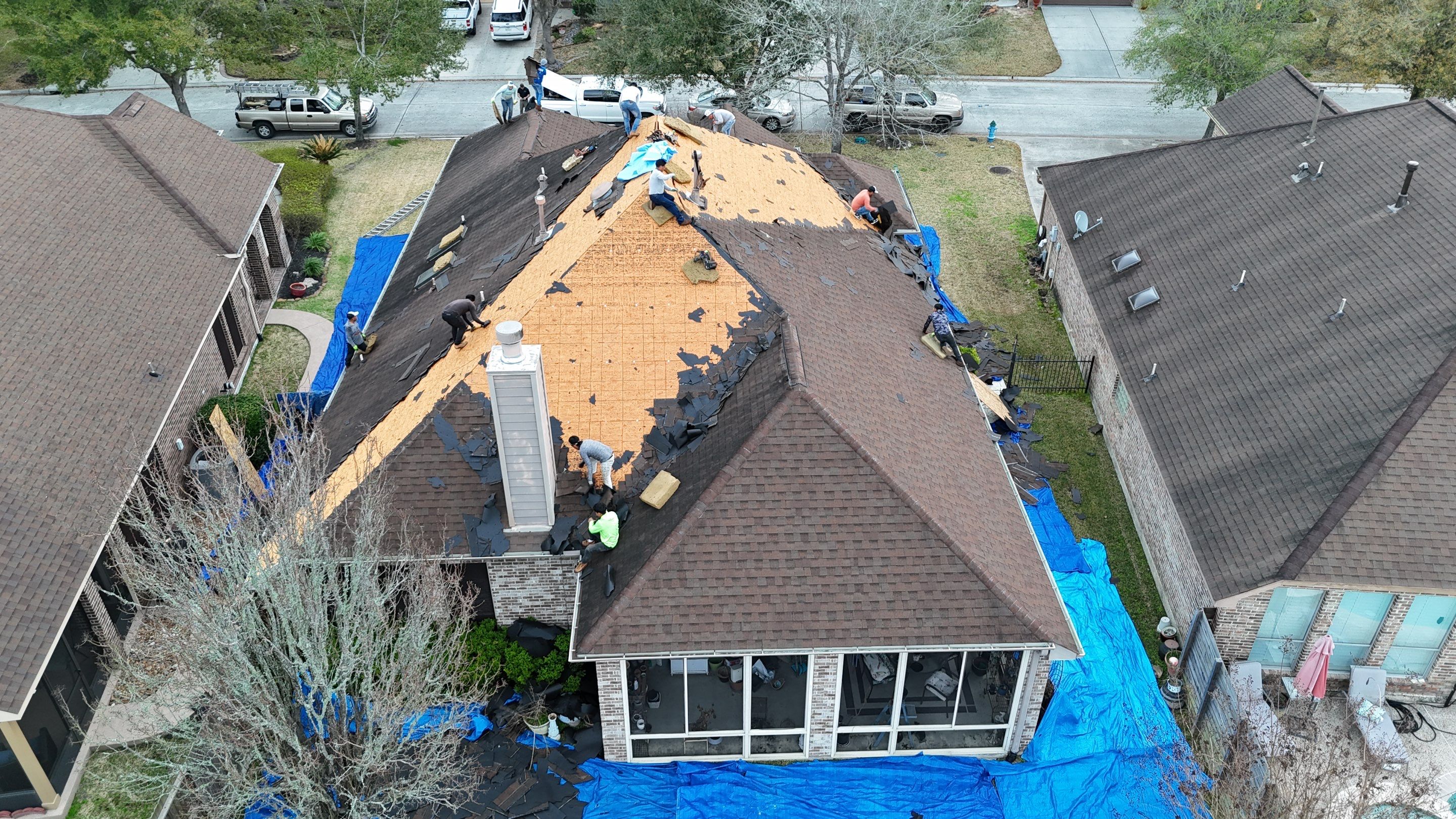 Kingwood Roof Installation using Atlas Pinnacle Pristine by Modern BYLT Roofing & Construction