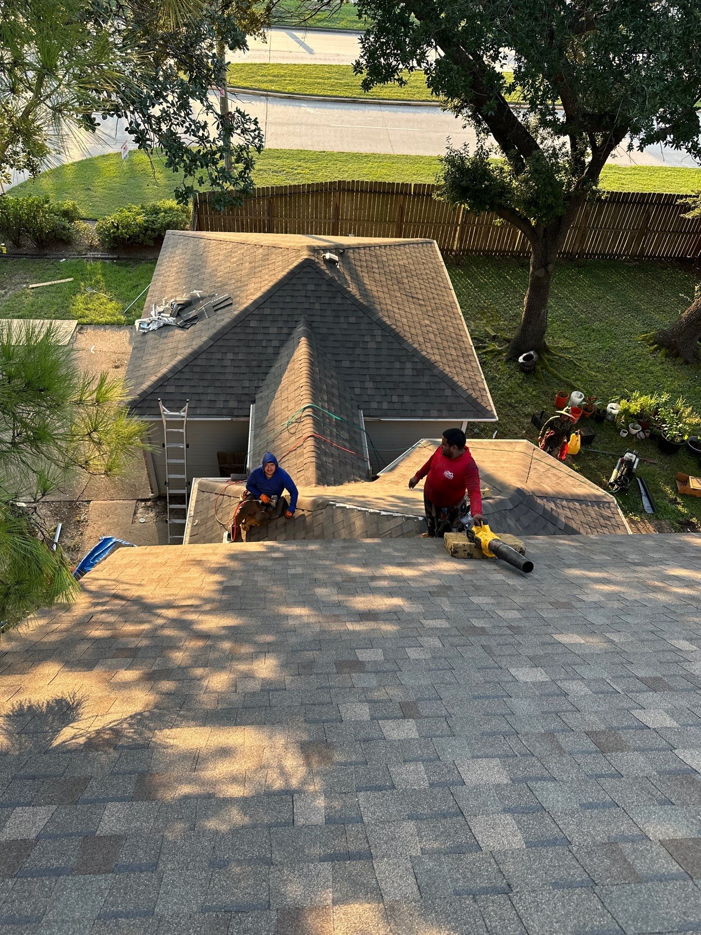 Project in Houston by Motion Roofing