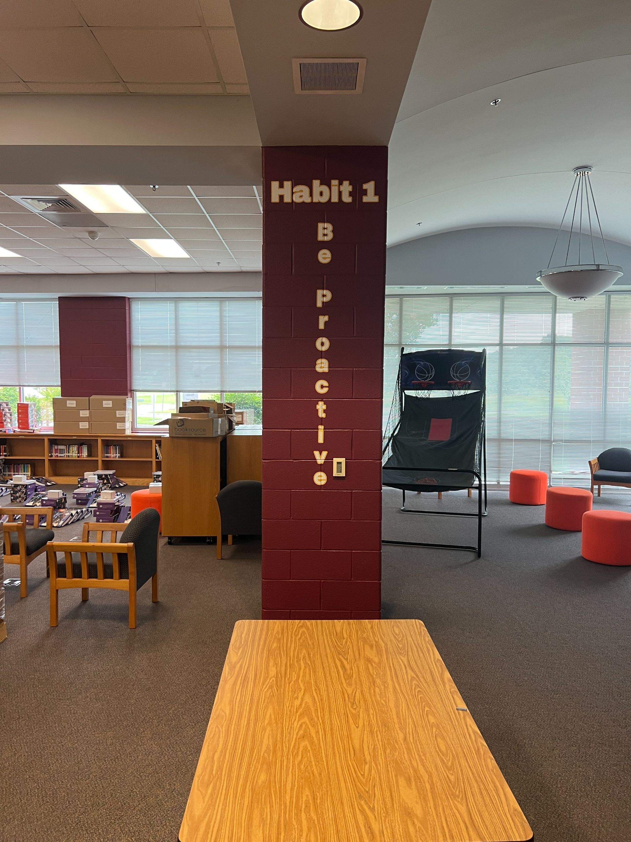 Shiloh Valley Primary School - Media Center Vinyl Graphics by QC Signs and Graphics